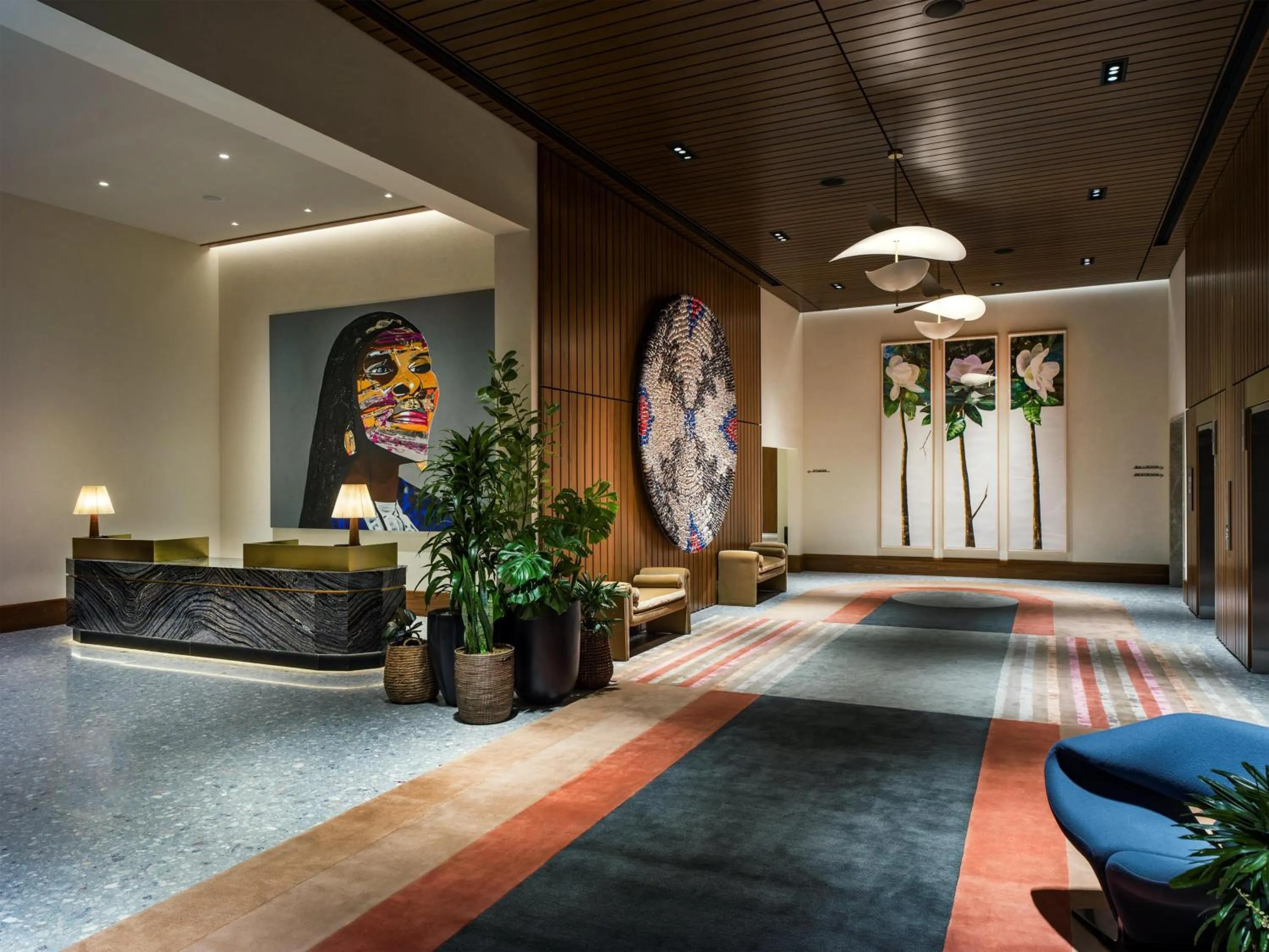 Lobby or reception in Thompson Palm Springs, By Hyatt