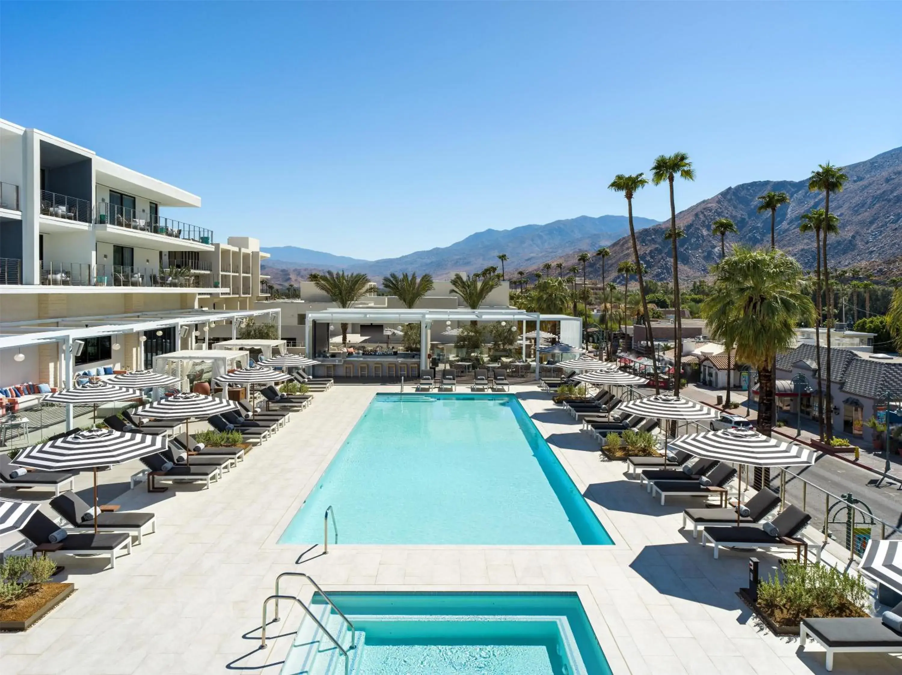 Swimming pool in Thompson Palm Springs, By Hyatt Swimming pool in Thompson Palm Springs, By Hyatt
