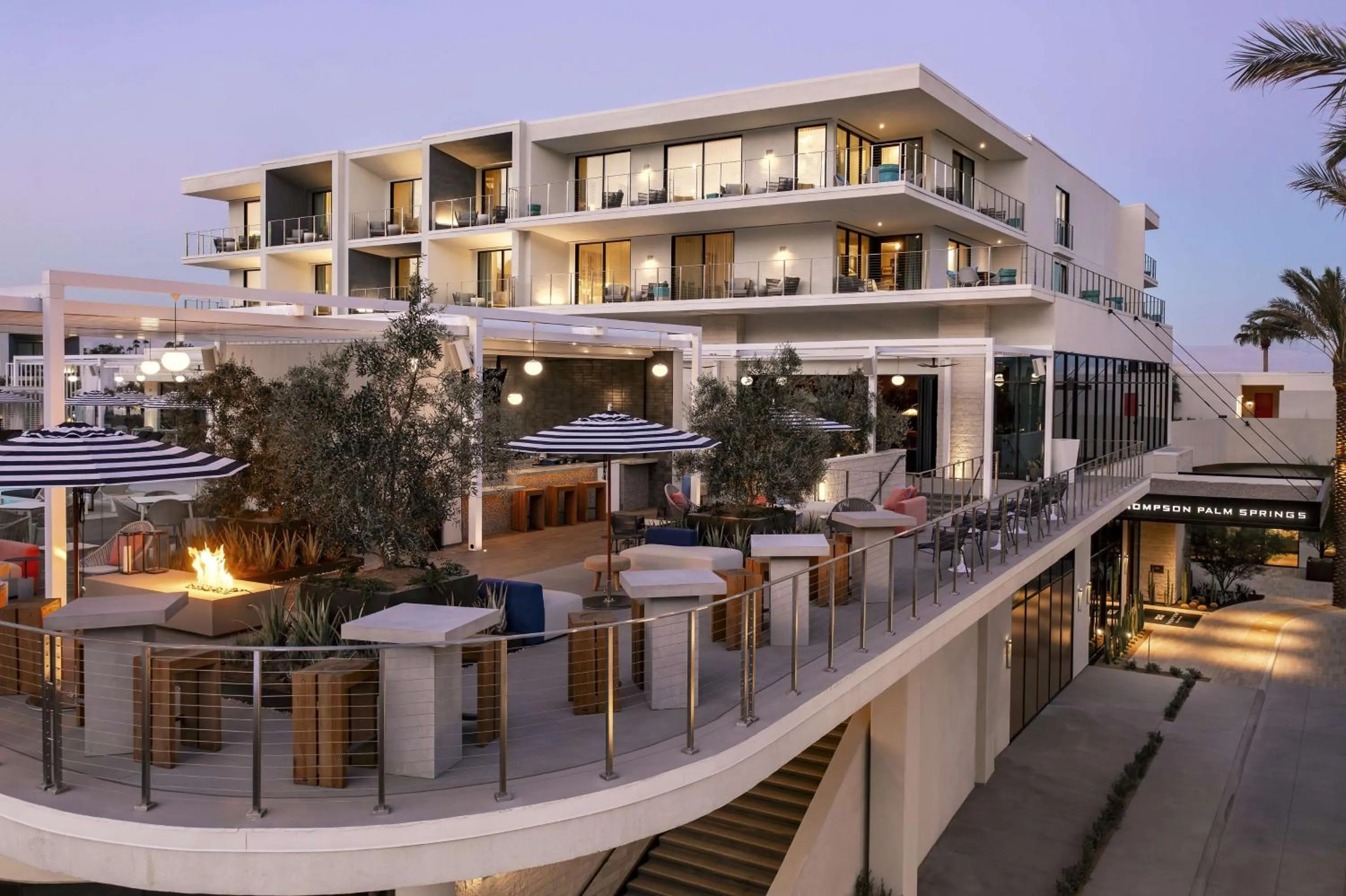 Patio in Thompson Palm Springs, By Hyatt