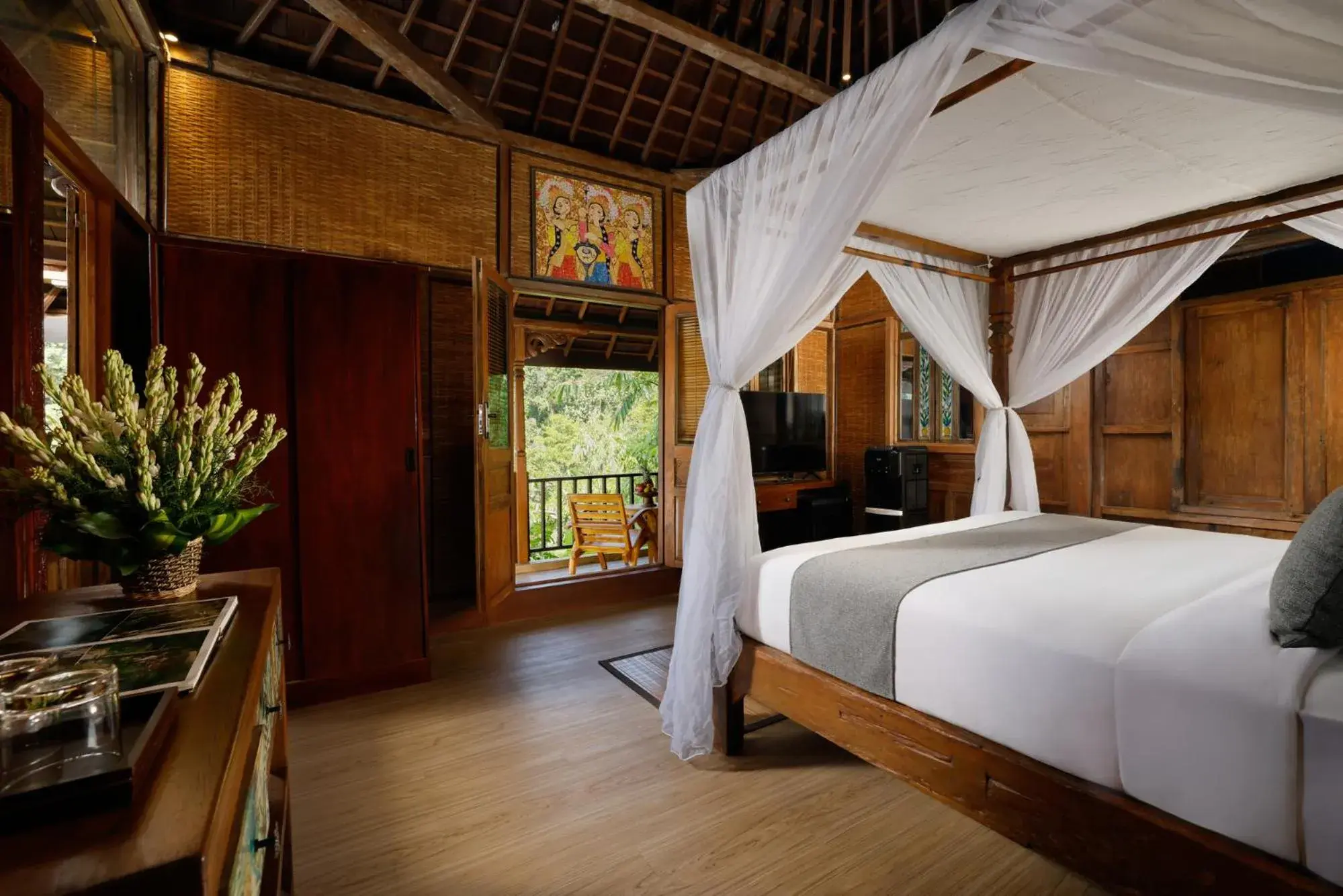 One-Bedroom Private Pool Joglo in Villa Leona Valley View Ubud One-Bedroom Private Pool Joglo in Villa Leona Valley View Ubud