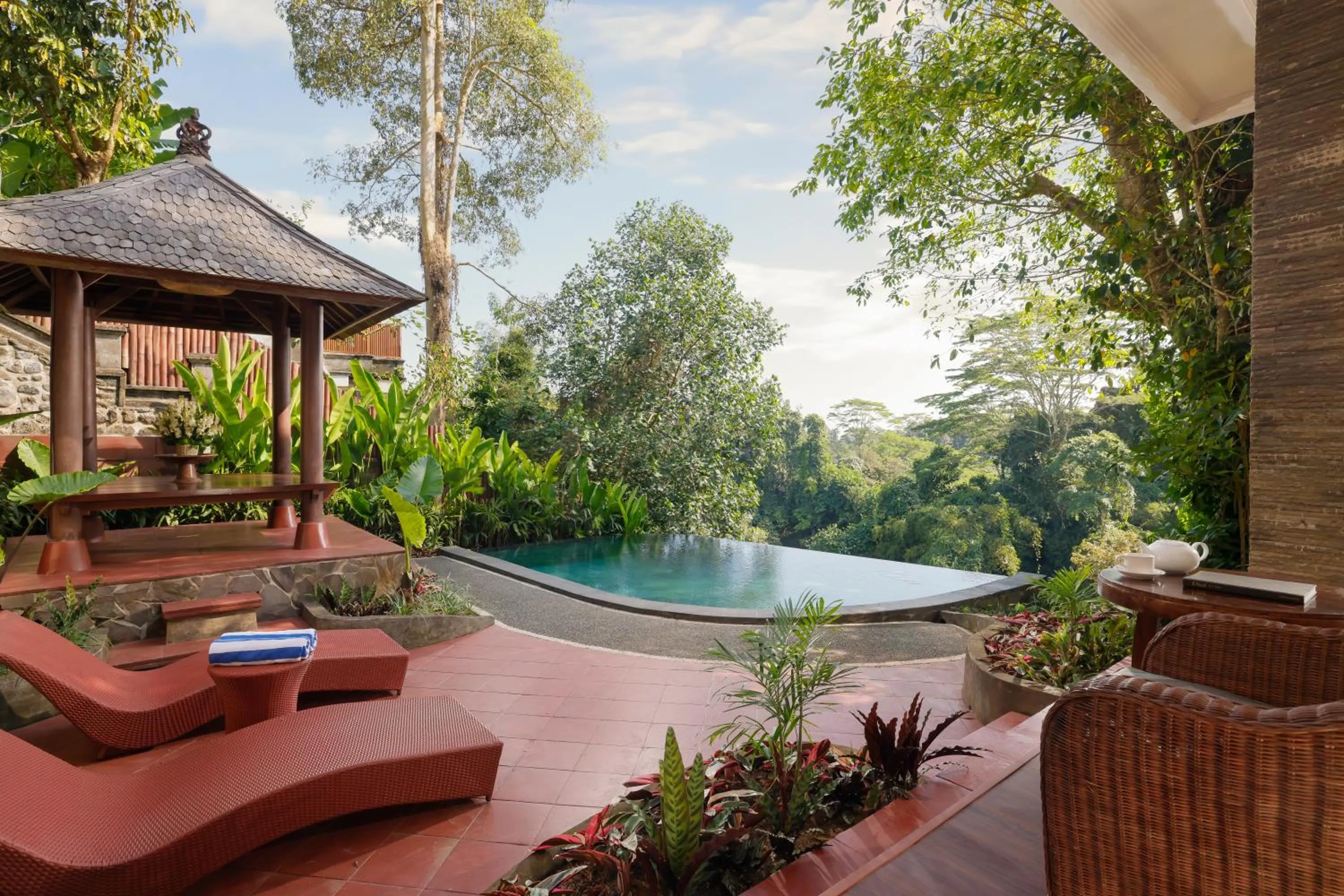Pool view in Villa Leona Valley View by Nakula