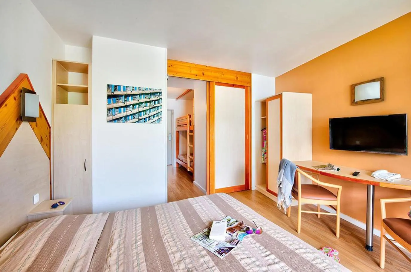 Communal lounge/ TV room in Village Club Les Hyvans