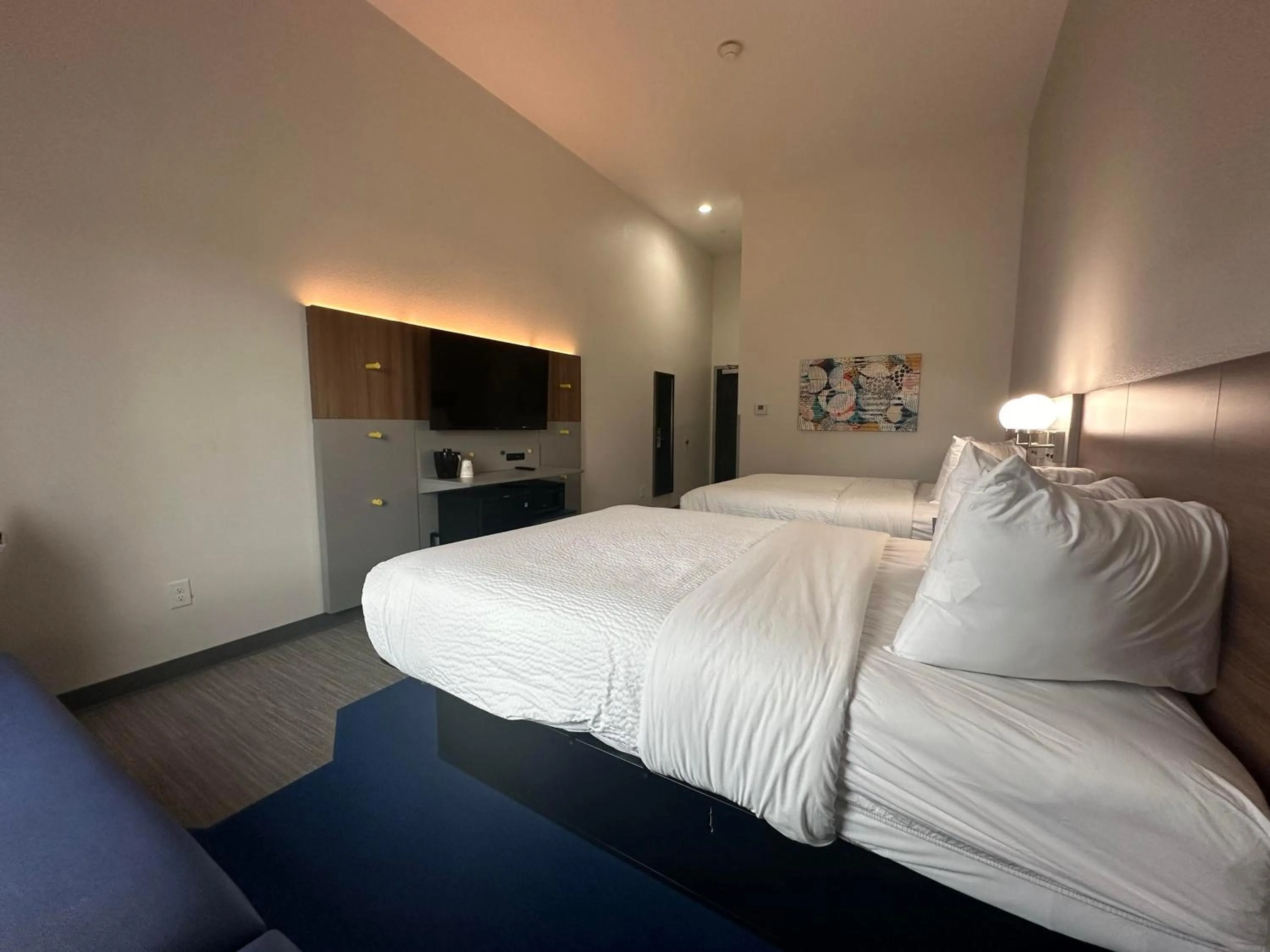 Bed in Microtel Inn & Suites by Wyndham Amarillo West