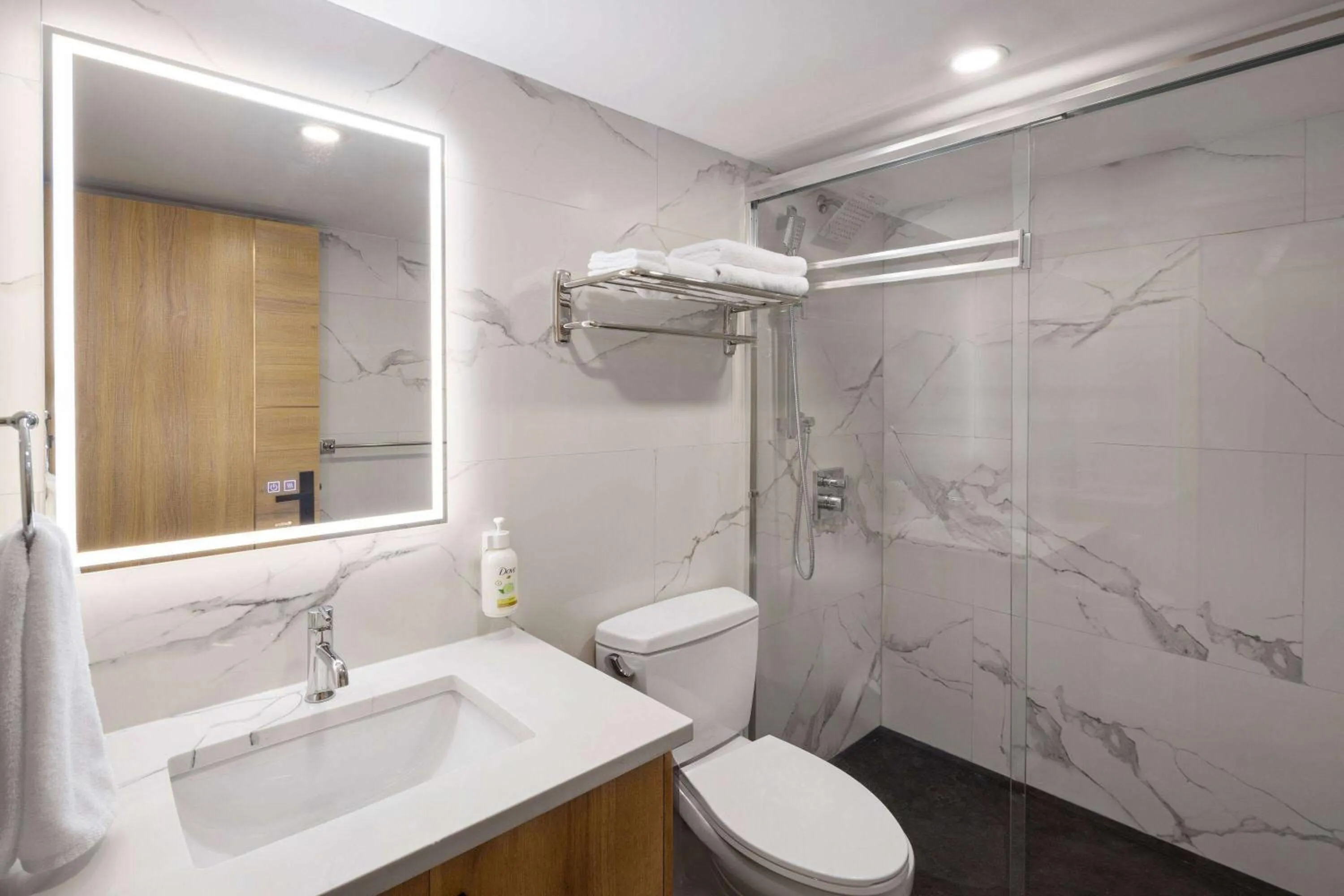 Bathroom in Baymont by Wyndham West Edmonton