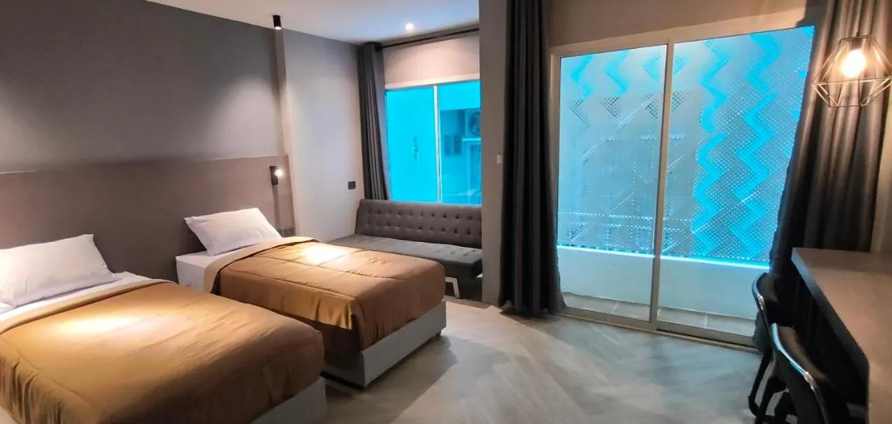 View (from property/room), Bed in Doze Patong