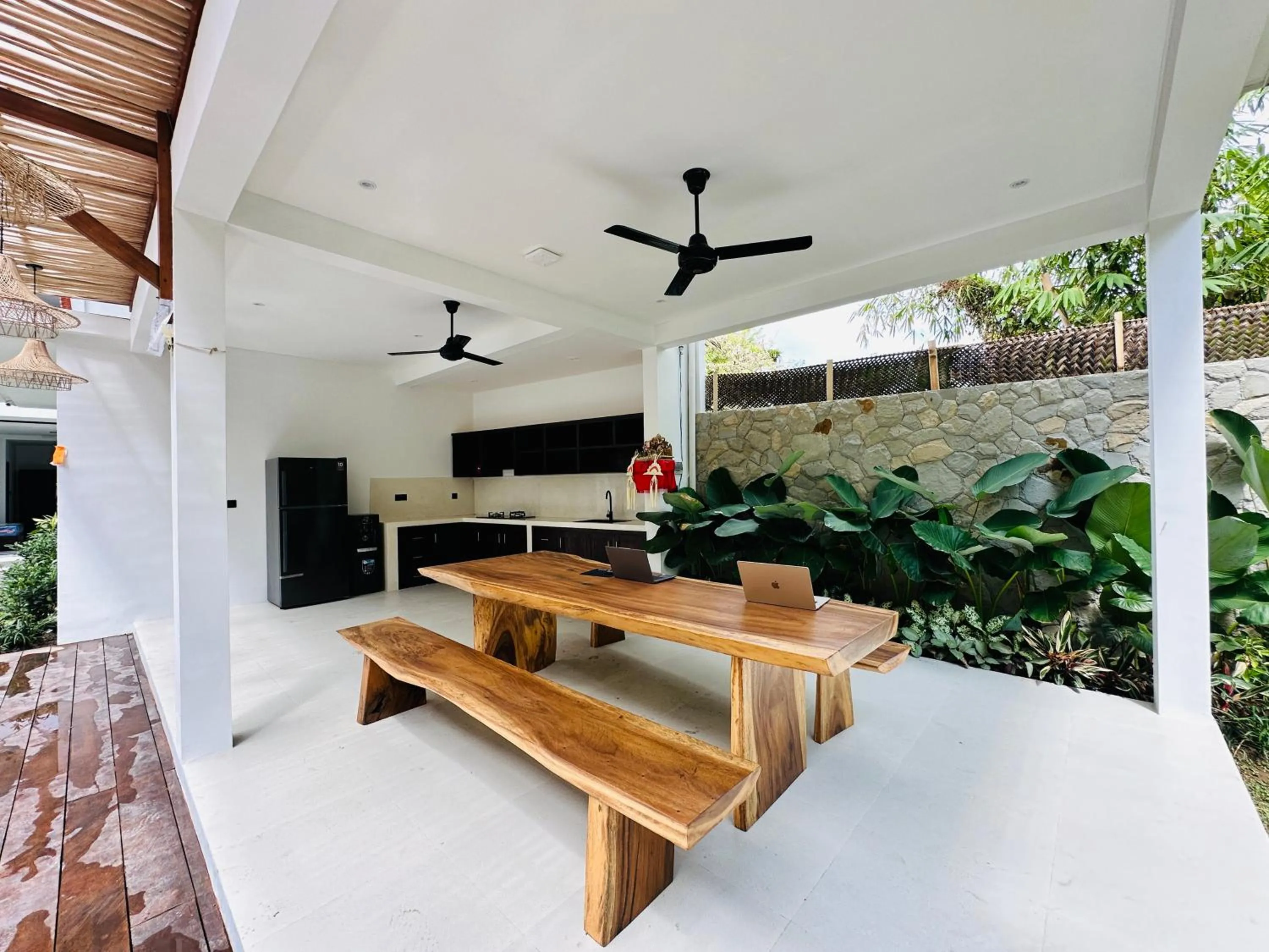 Kitchen or kitchenette in Tegal Wangi Canggu