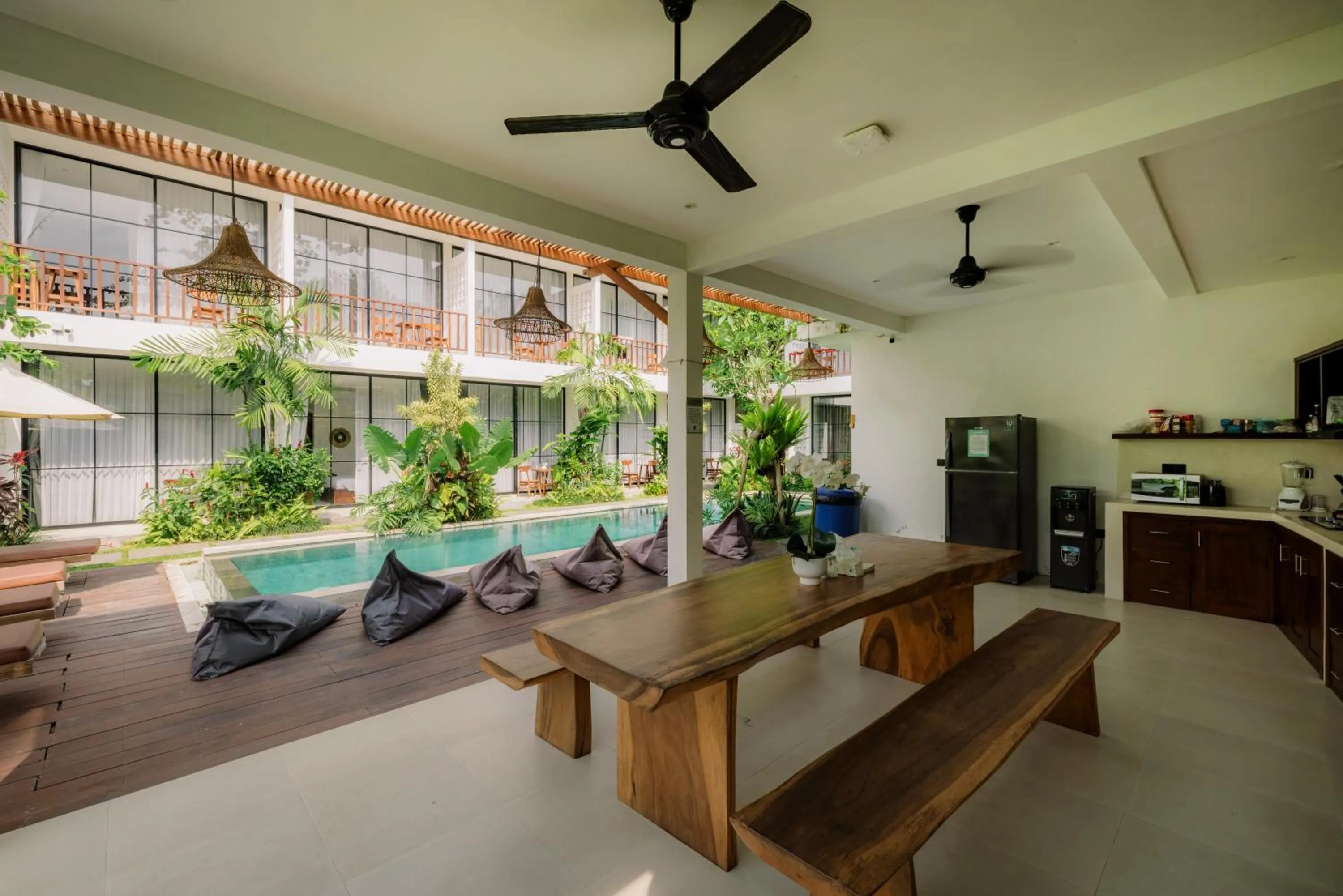 Kitchen or kitchenette in Tegal Wangi Canggu