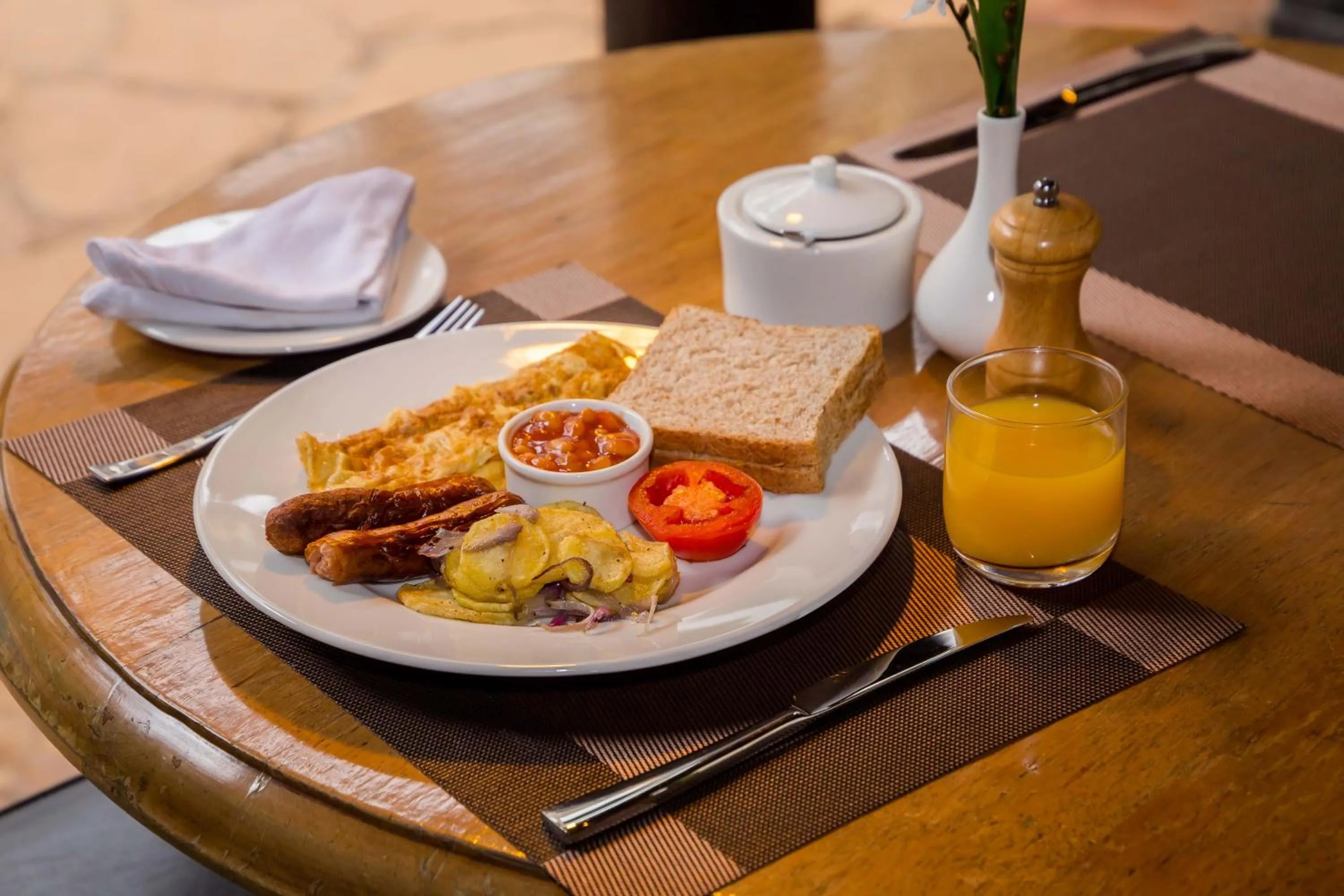 Continental breakfast in The Grand Gables