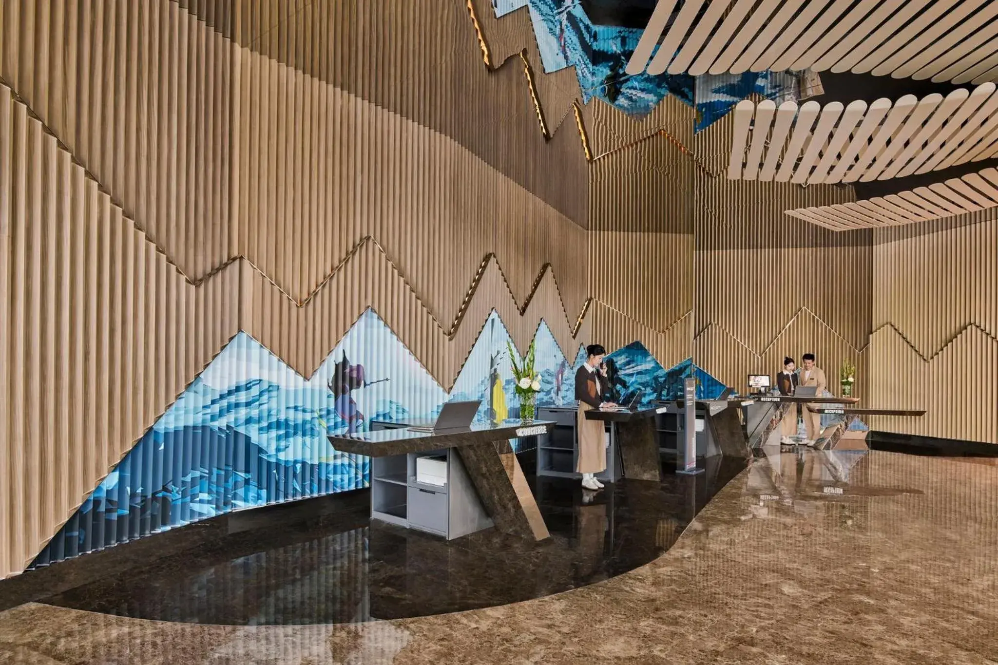 Property building in Crowne Plaza Shanghai Snow World by IHG Property building in Crowne Plaza Shanghai Snow World by IHG