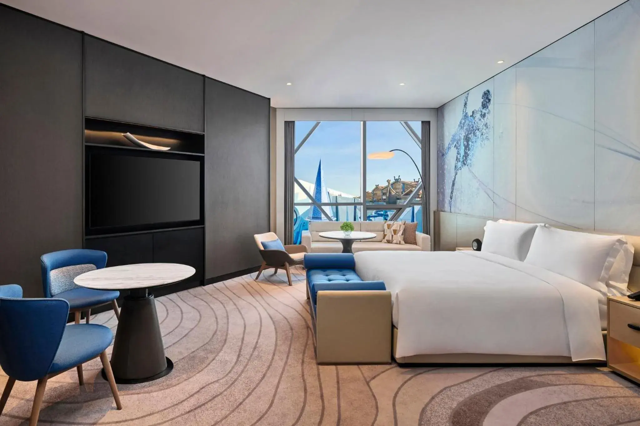 Premium King Room in Crowne Plaza Shanghai Snow World by IHG Premium King Room in Crowne Plaza Shanghai Snow World by IHG