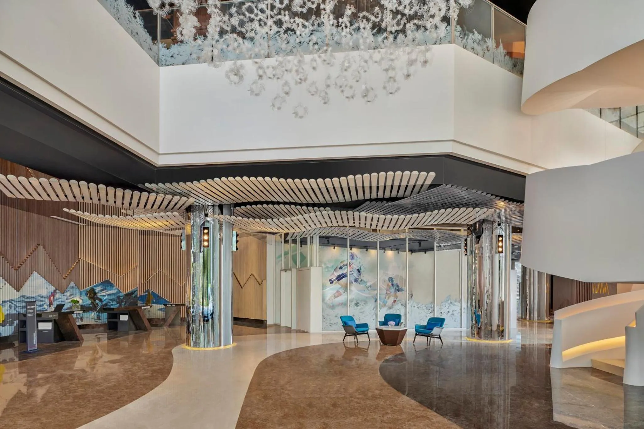 Property building in Crowne Plaza Shanghai Snow World by IHG