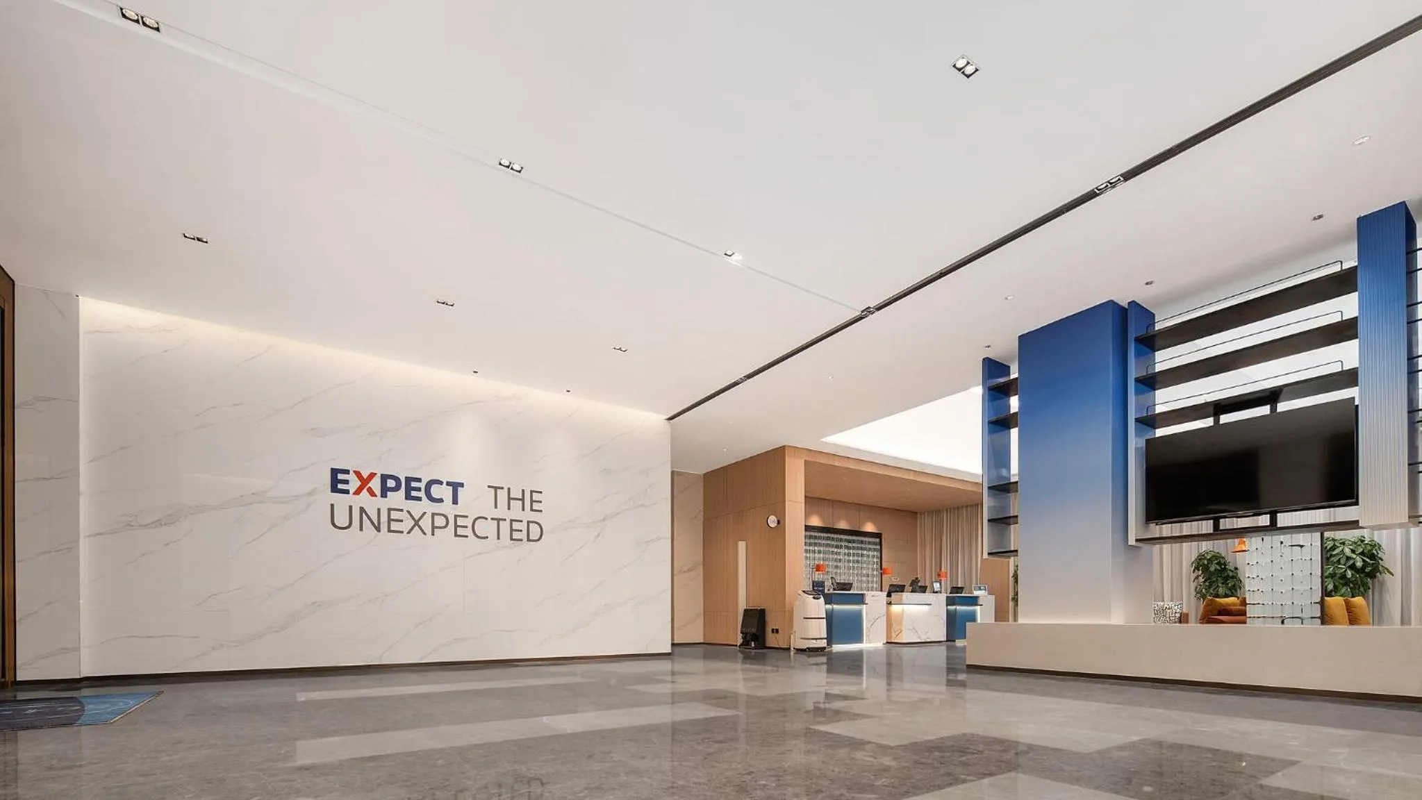 Property building in Holiday Inn Express Qingdao Hongdao Station by IHG - Qingdao International Airport