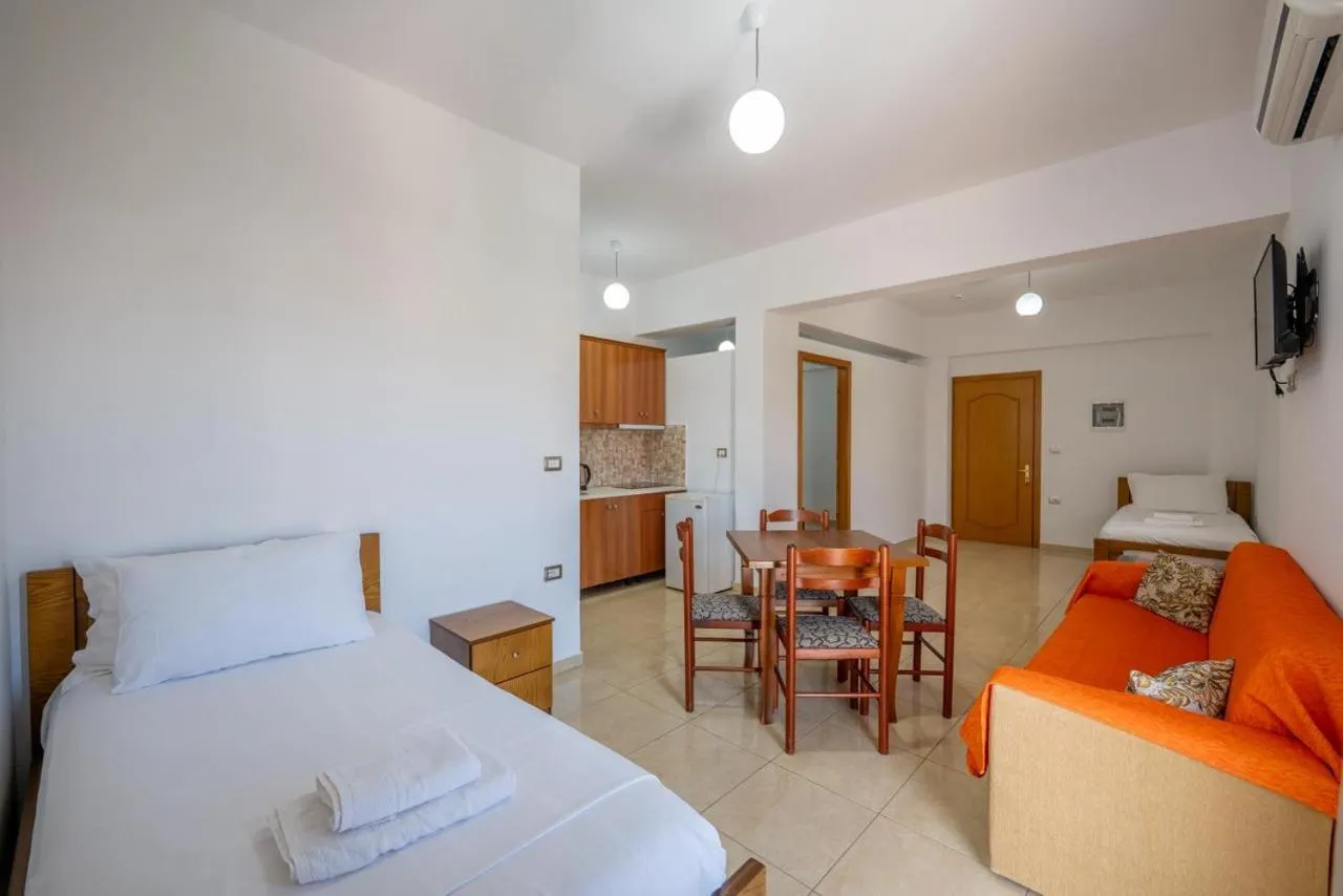 Bed in Aleksander ApartHotel