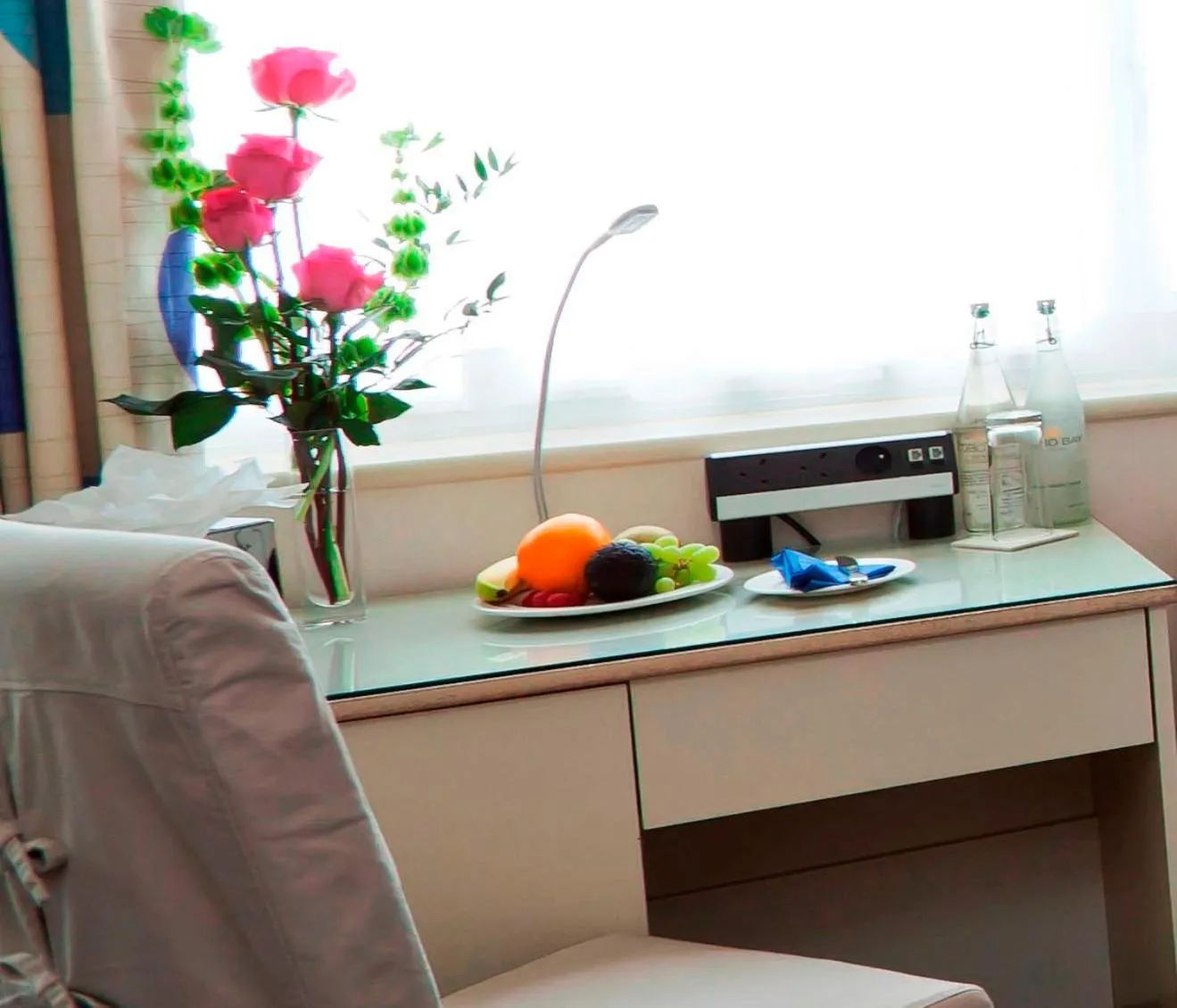 Seating area in Cobo Bay Hotel