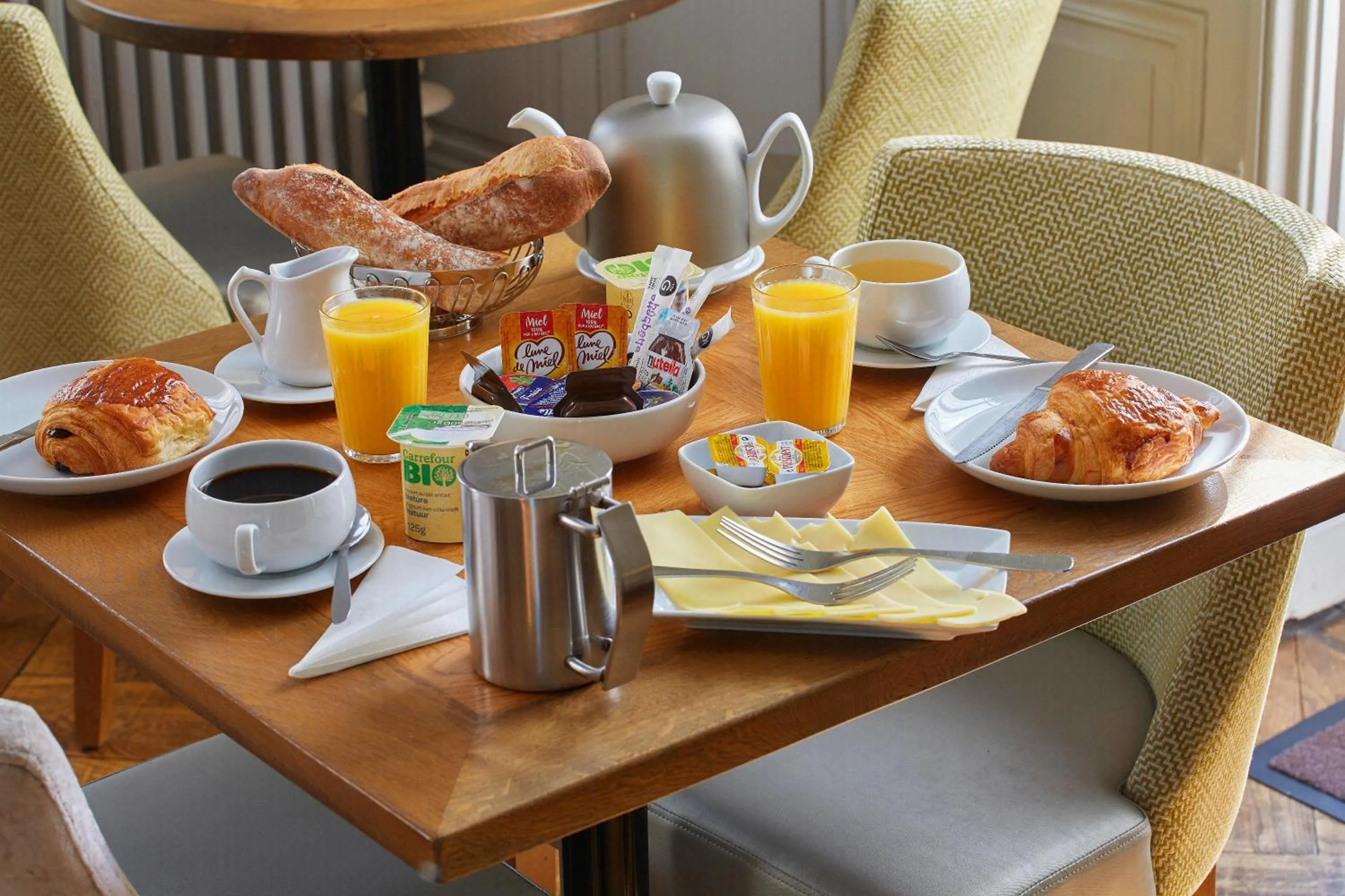 Decorative detail in Hôtel Vaubecour - Centre Lyon Ainay - Perrache