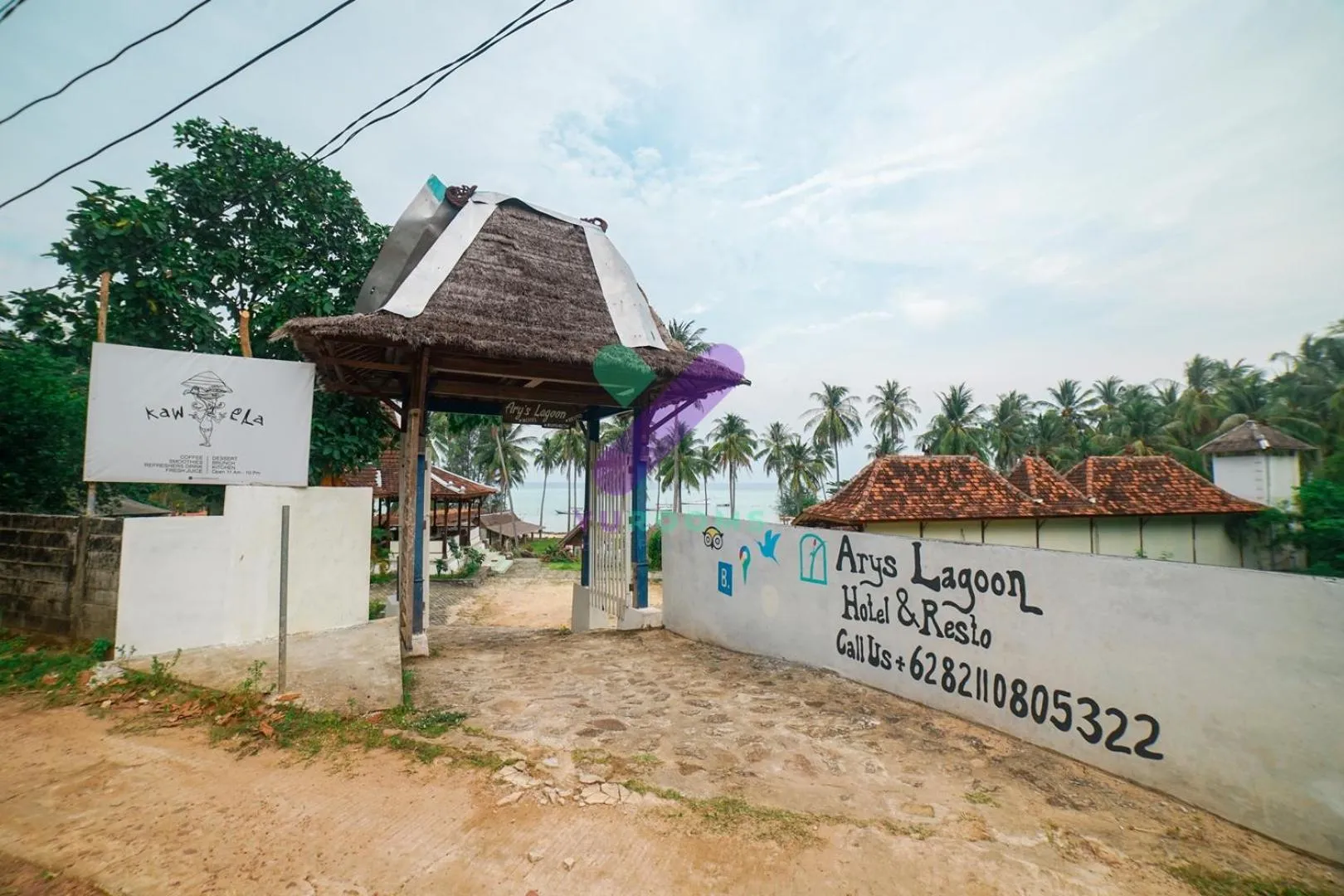 Property building in Arys Lagoon Bungalow & Hotel