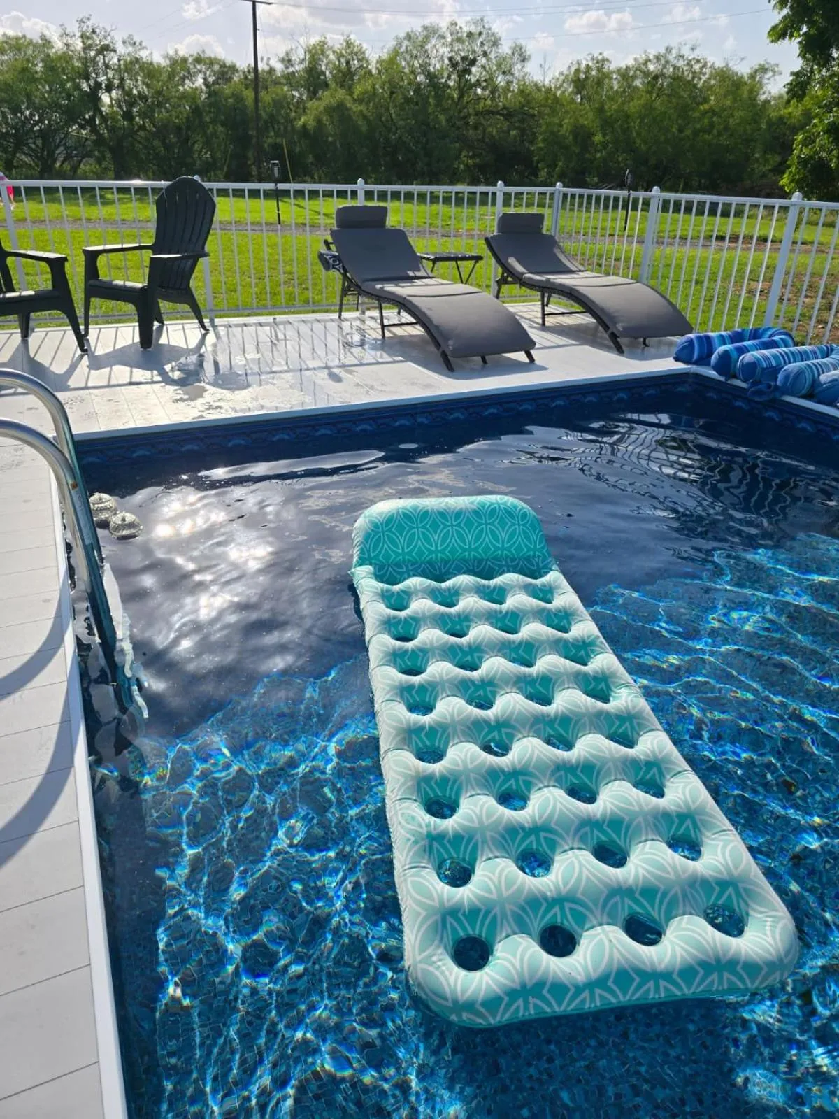 sunbed in Roots Retreat