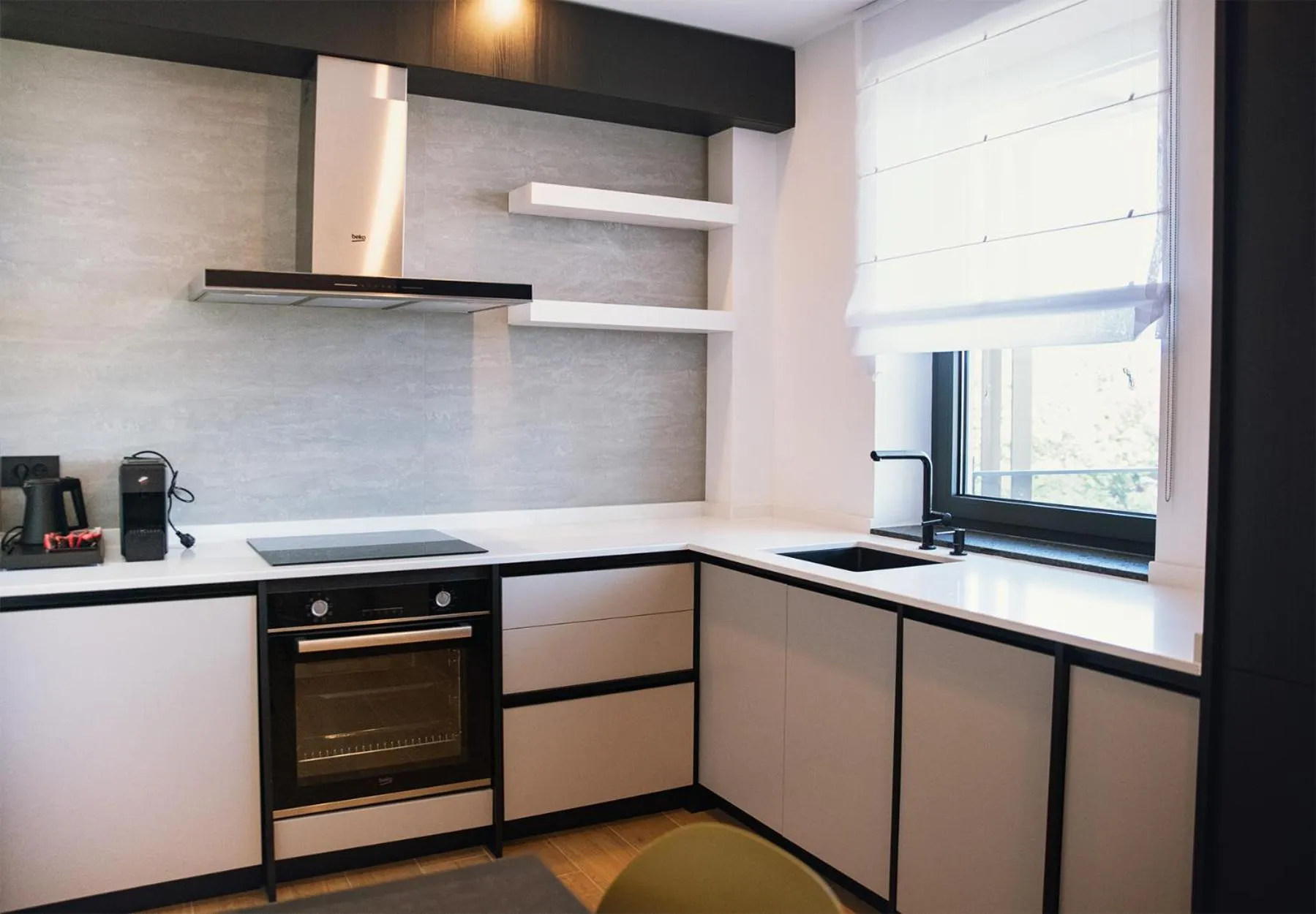 Kitchen or kitchenette in Electra Aparthotel