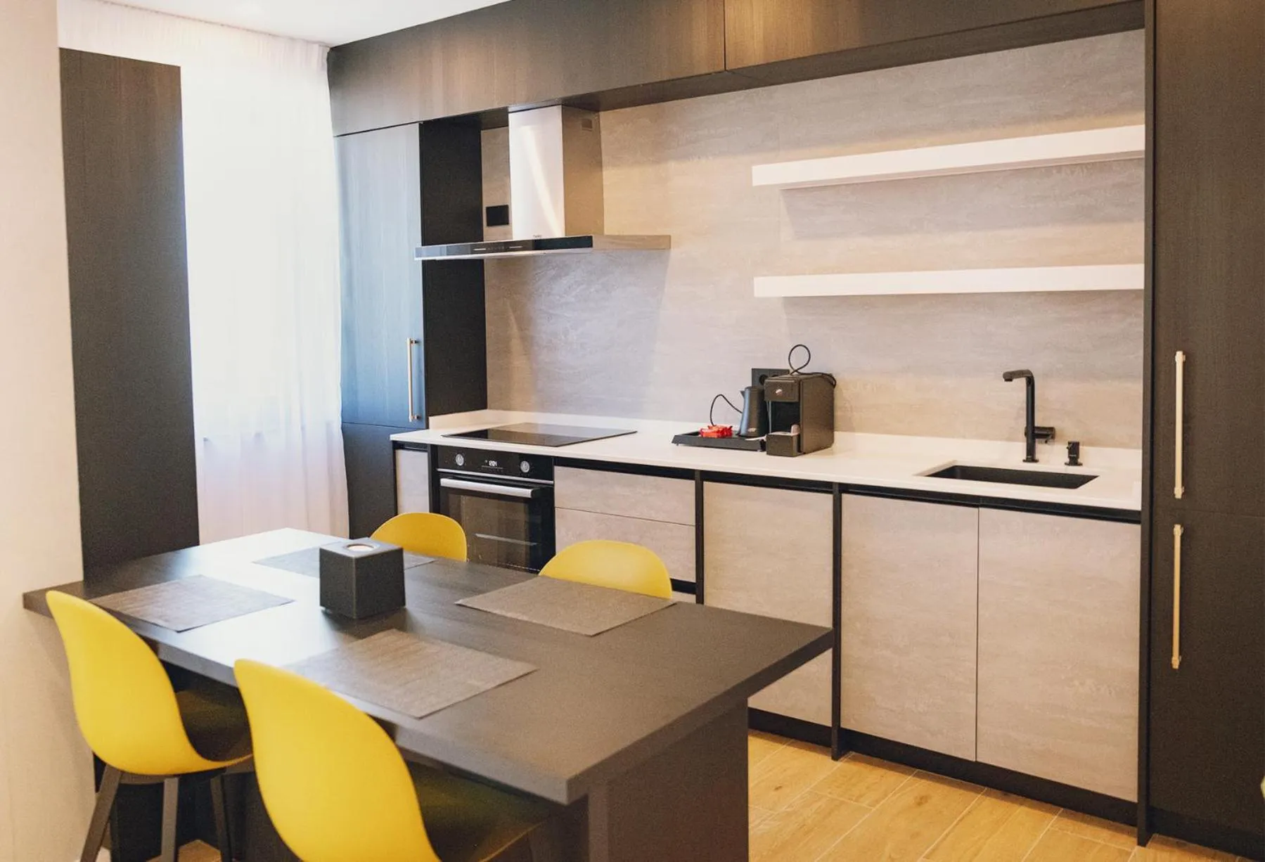 Kitchen or kitchenette in Electra Aparthotel