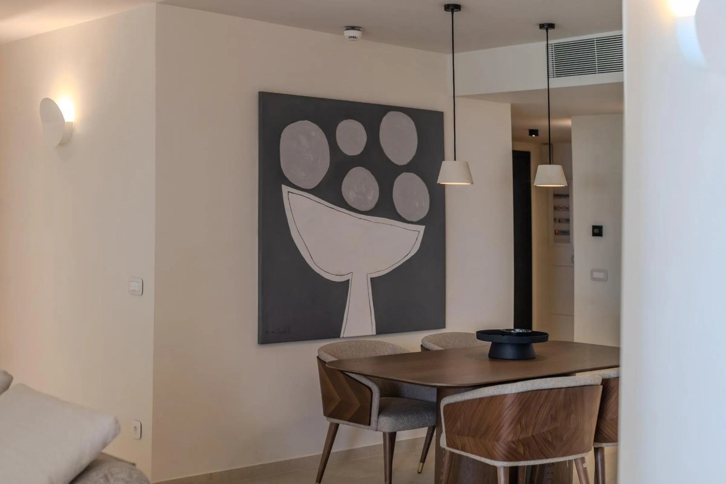 Dining area in Ilva Suites