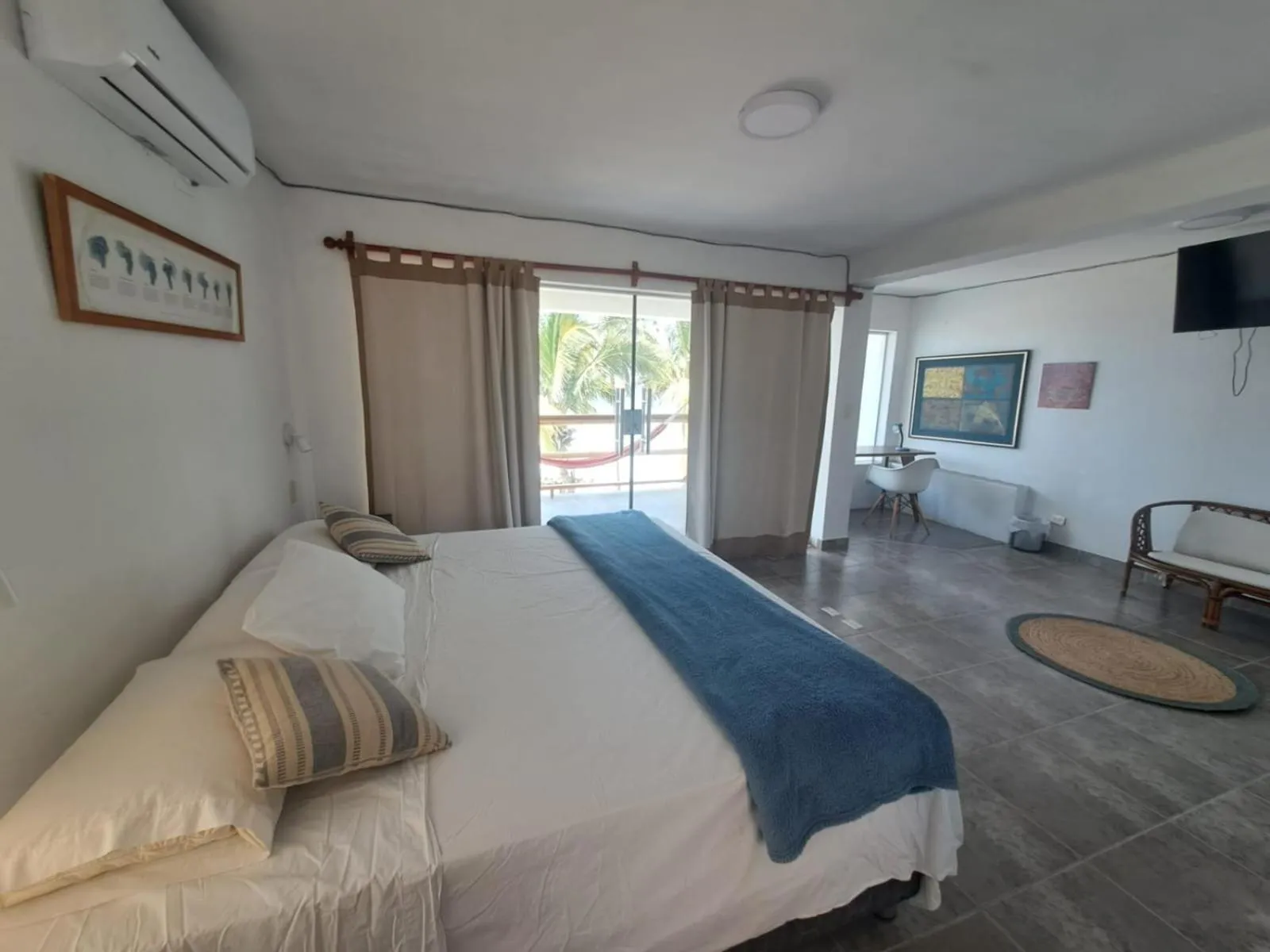 Bedroom, Bed in H0TELIER Home, Máncora