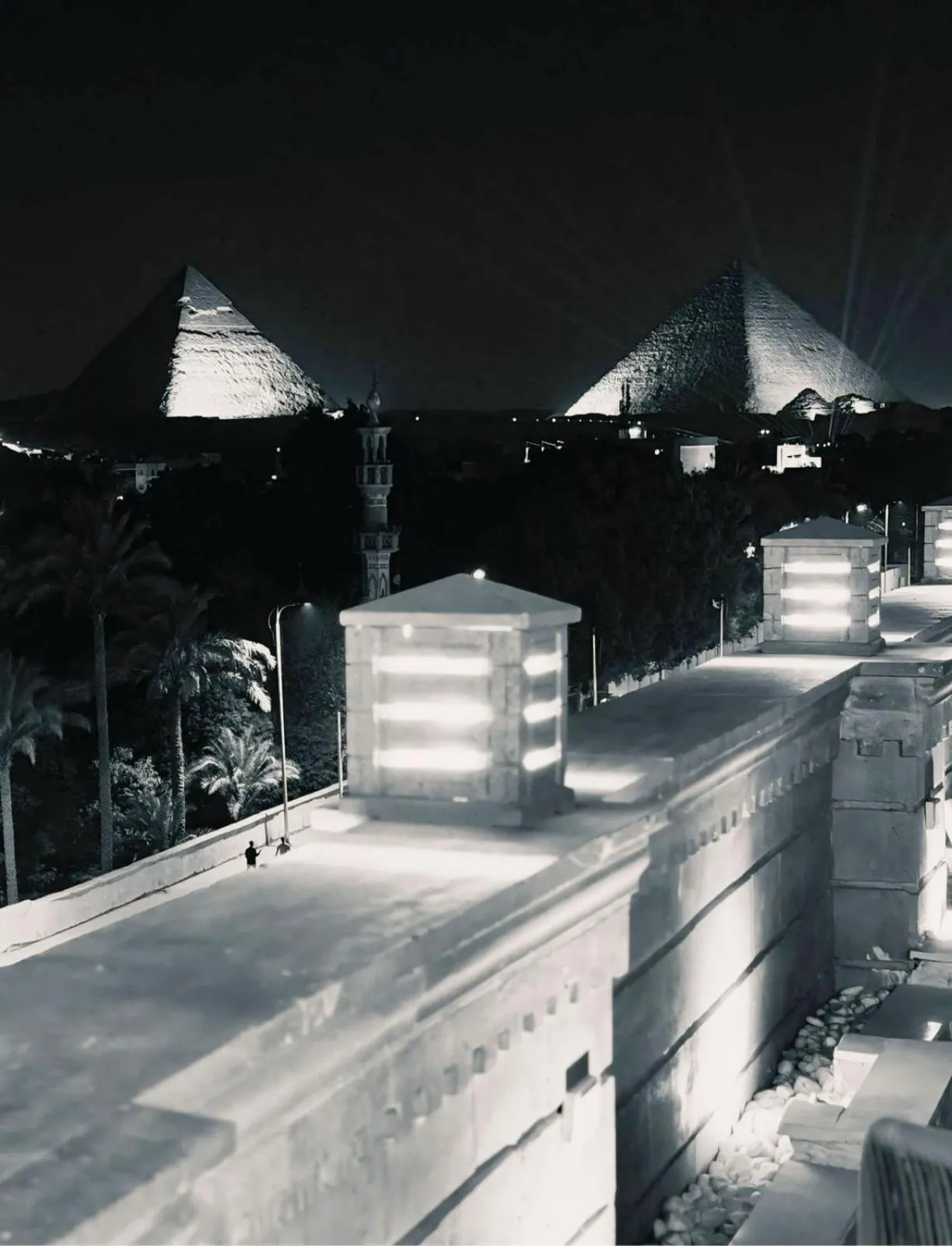 Nearby landmark in Taj Pyramids inn - Pyramids View Rooftop