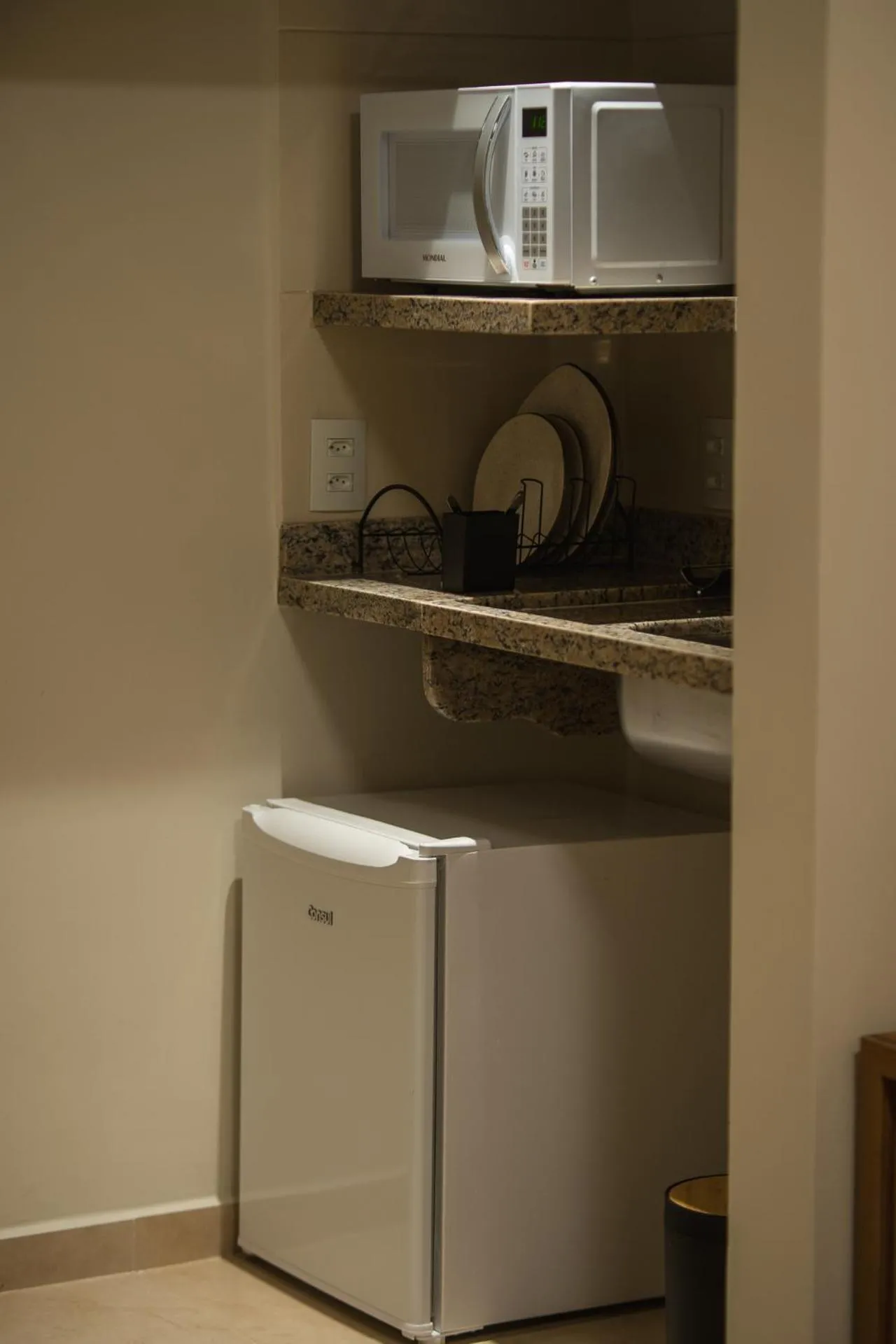 Kitchen or kitchenette in Pousada Essência do Vale
