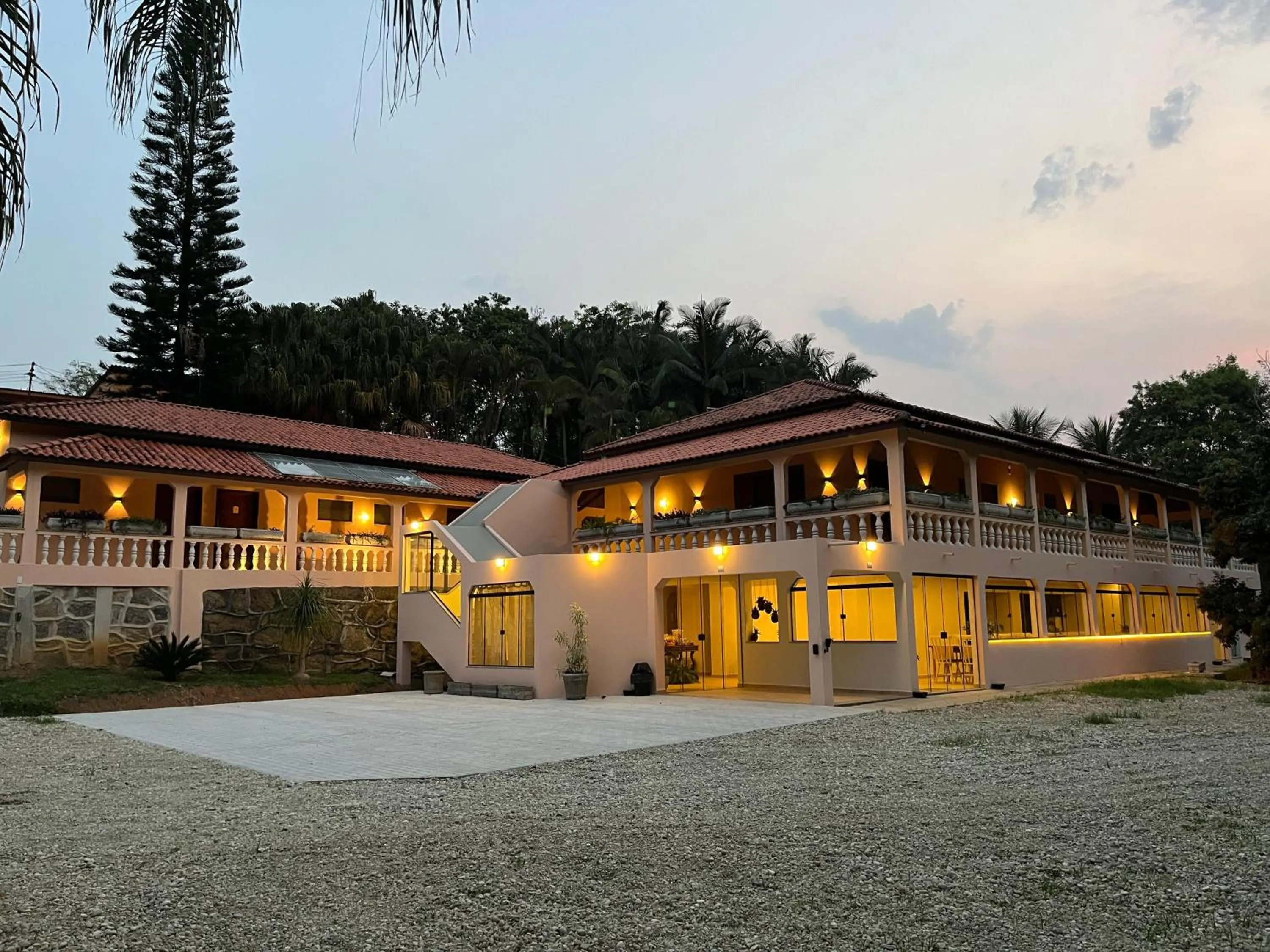 Property building in Pousada Essência do Vale