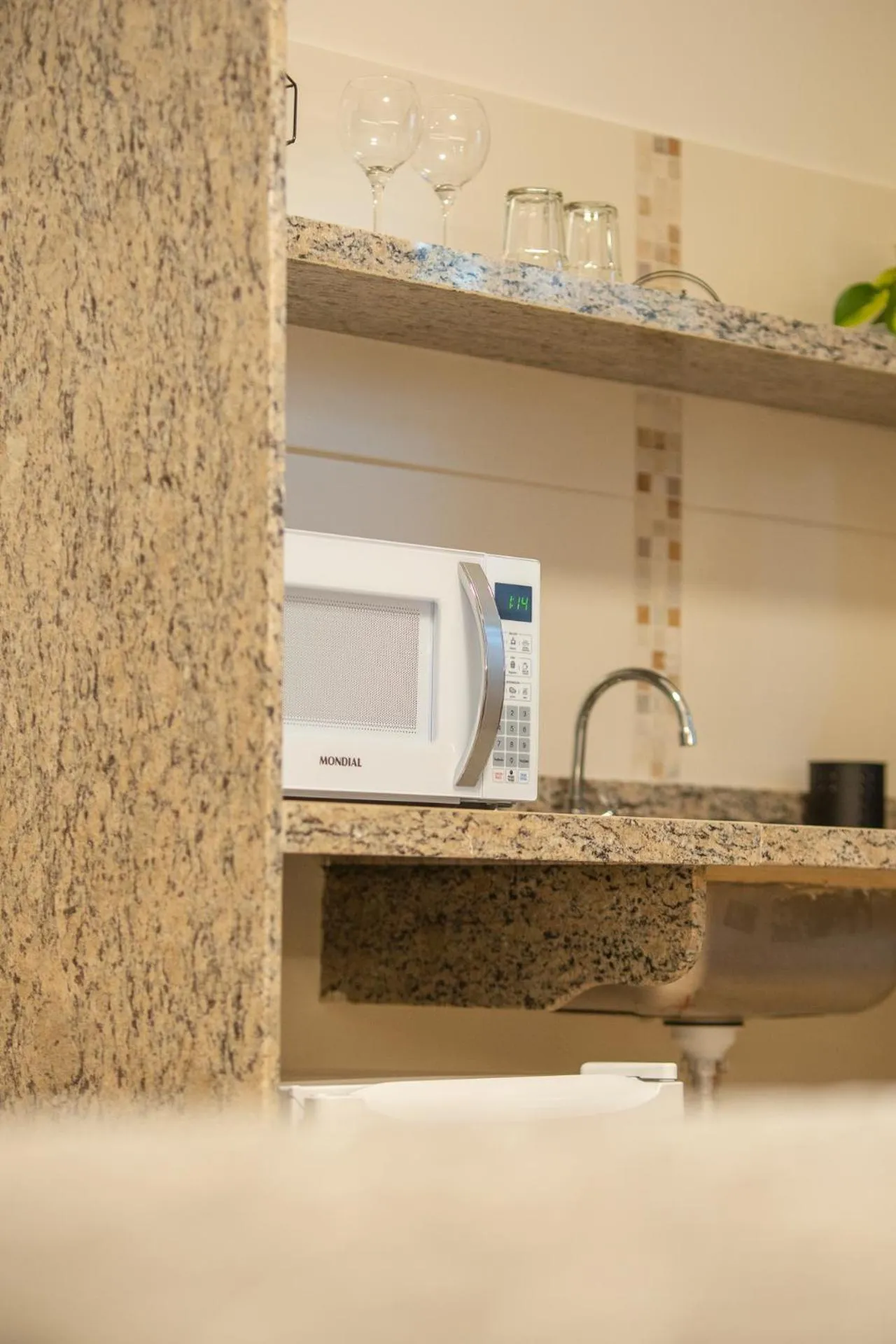 Kitchen or kitchenette in Pousada Essência do Vale
