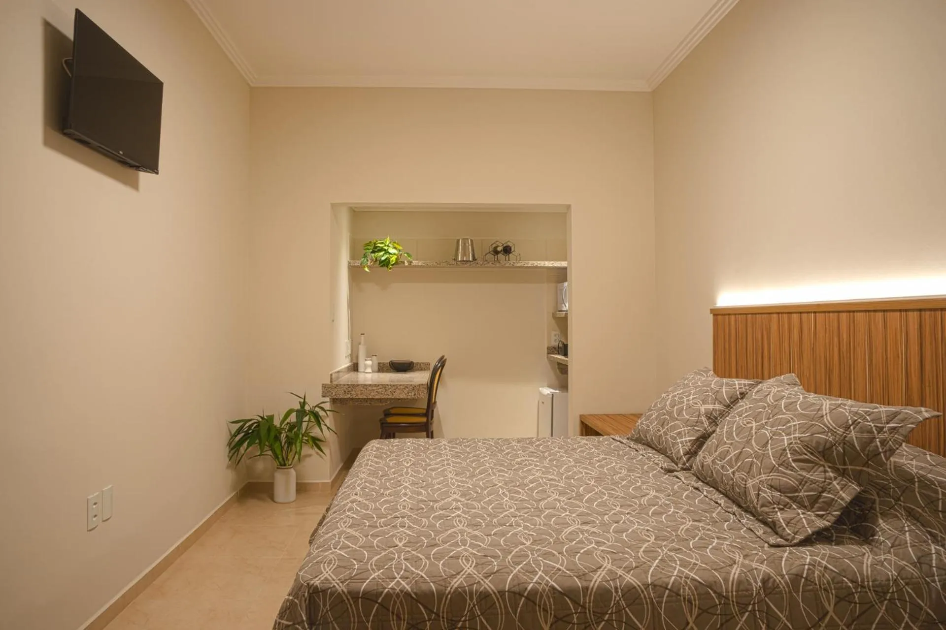Bedroom, Bed in Pousada Essência do Vale