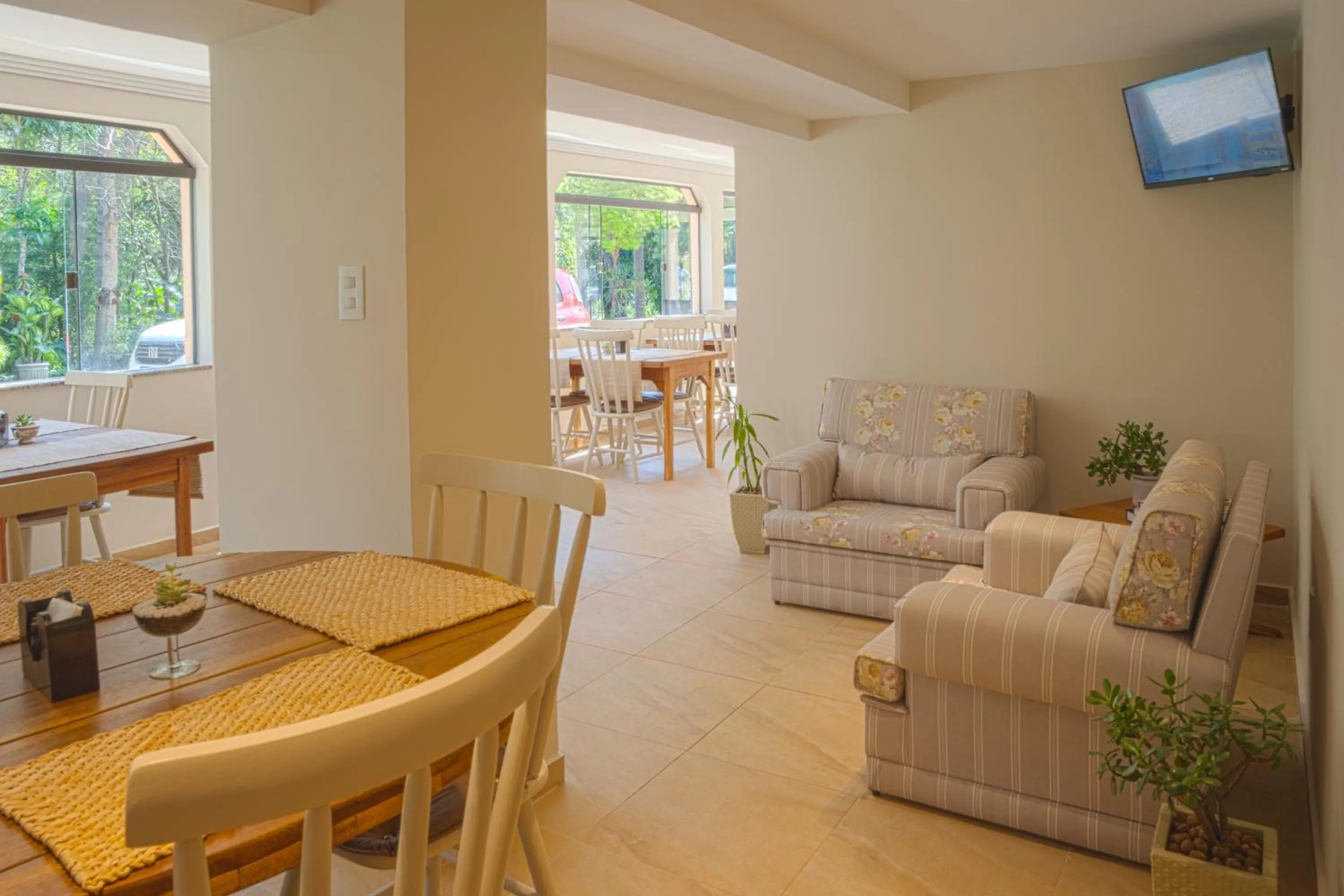 Lobby or reception in Pousada Essência do Vale