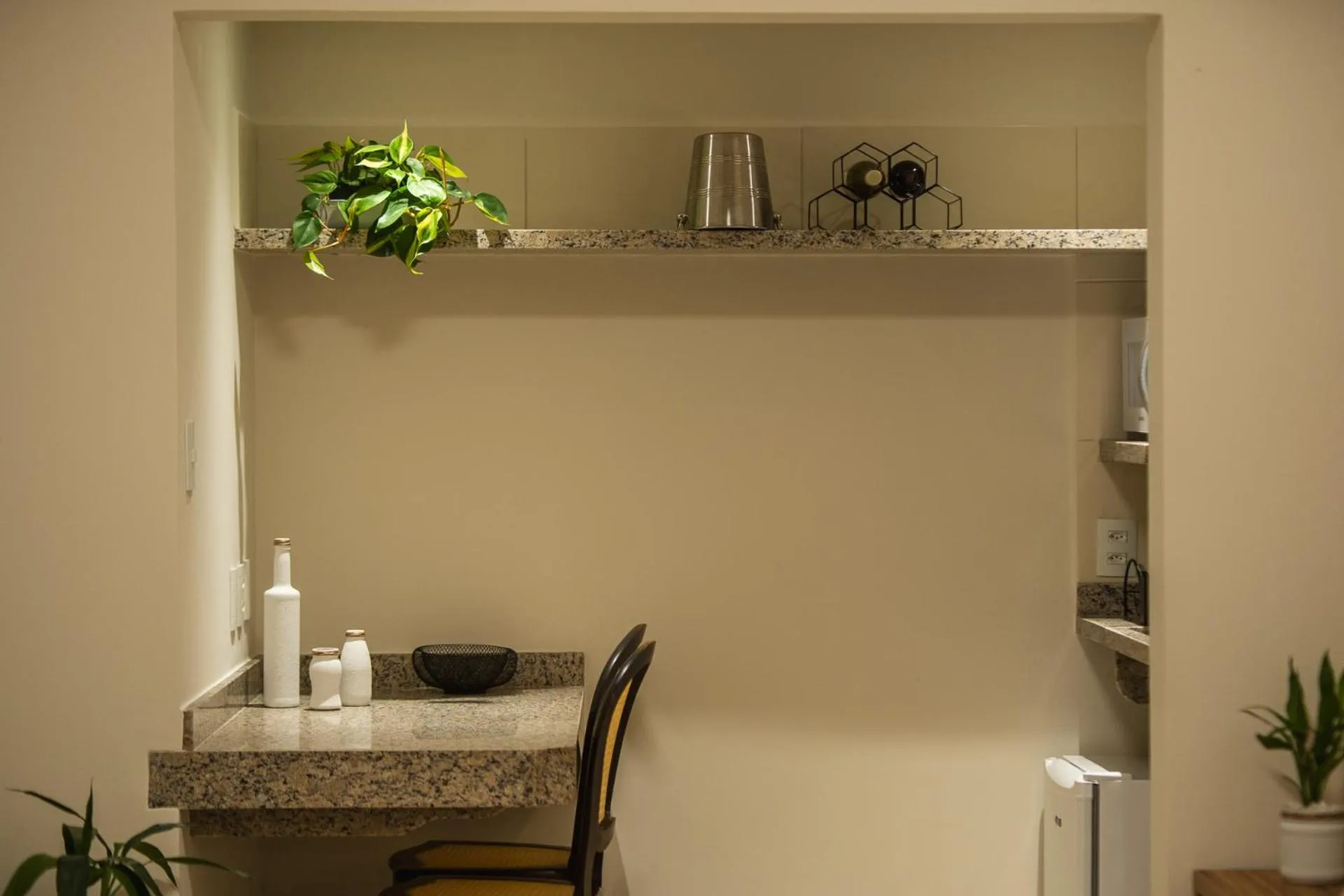 Kitchen or kitchenette in Pousada Essência do Vale
