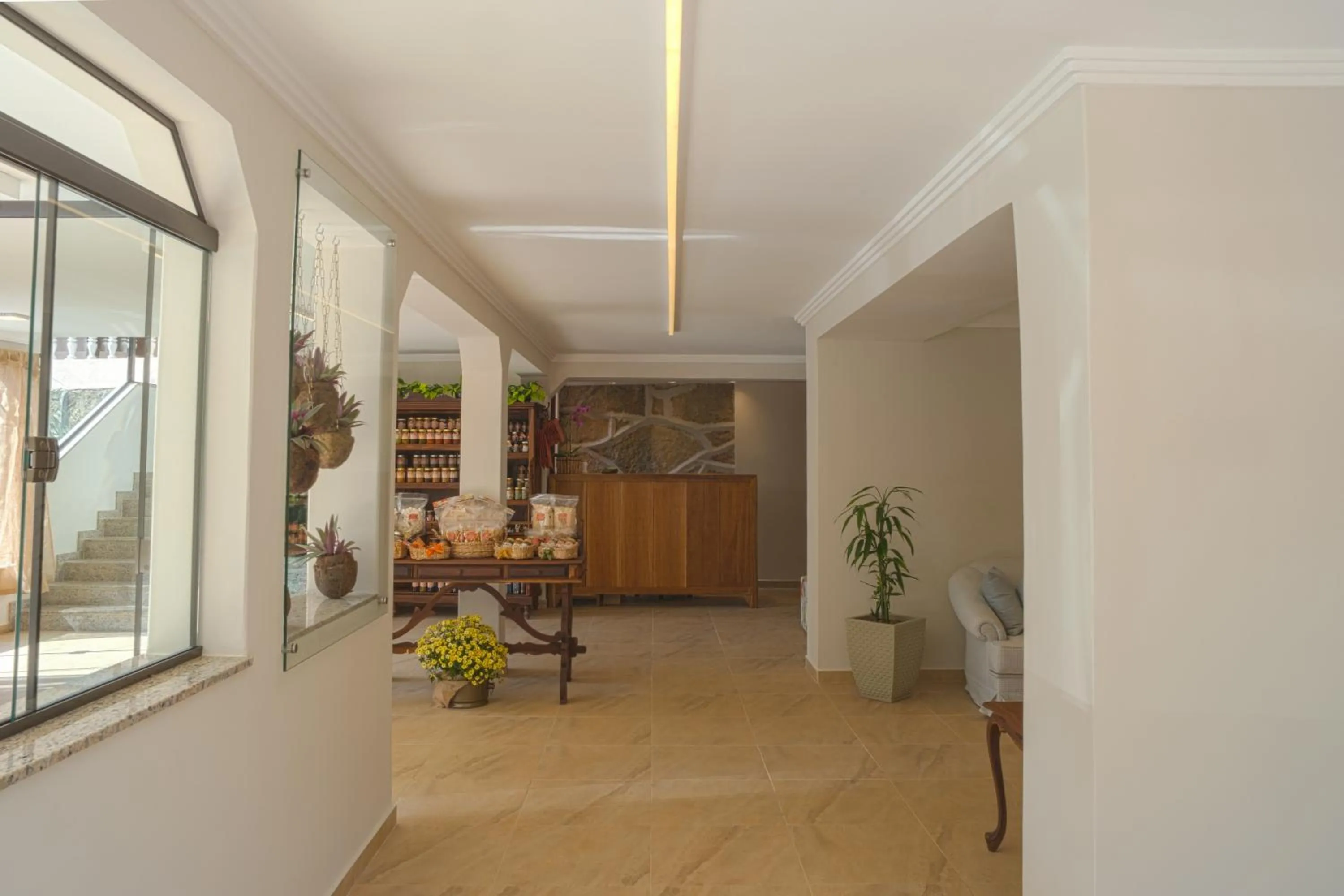 Lobby or reception in Pousada Essência do Vale