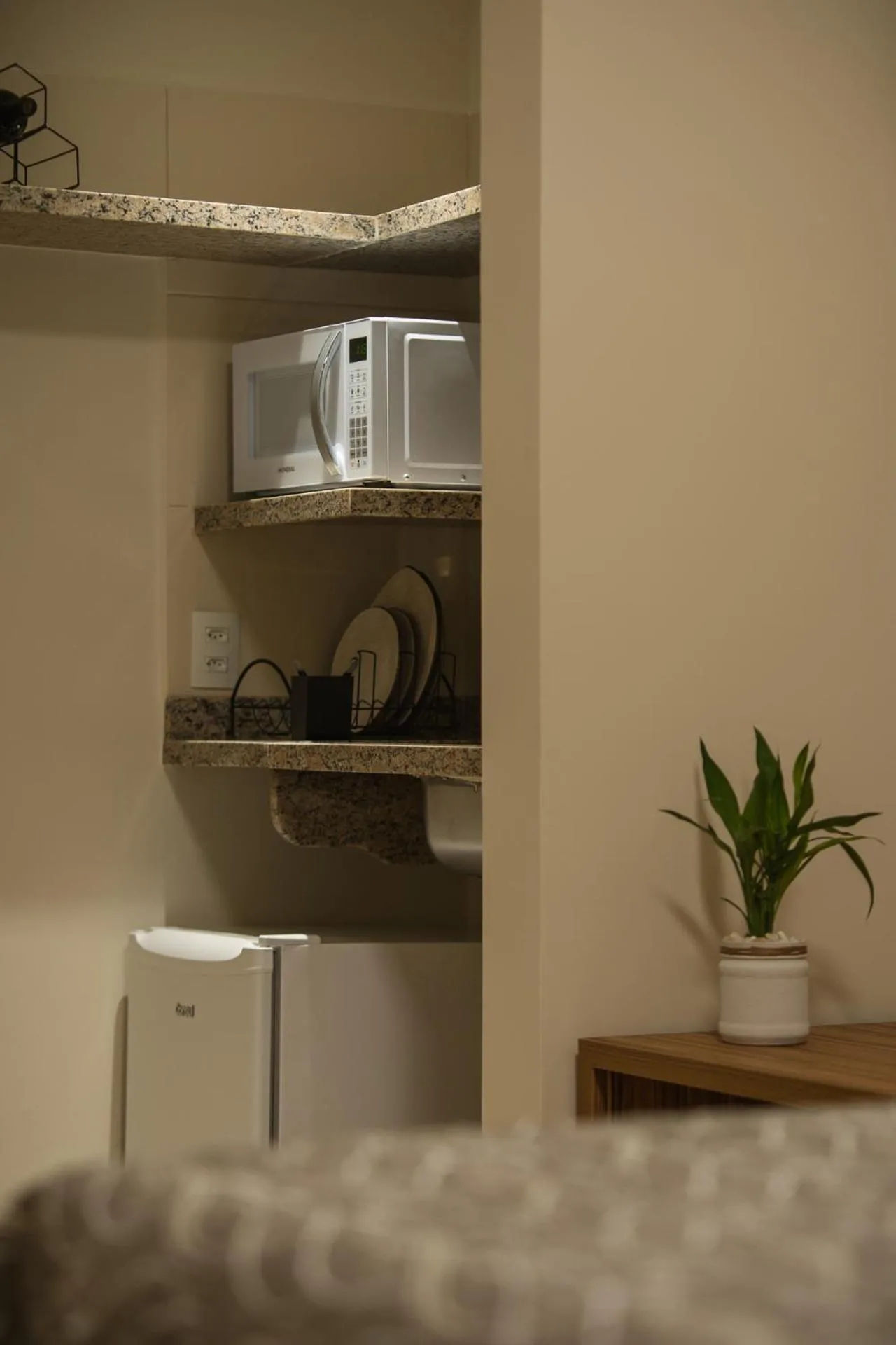 Kitchen or kitchenette in Pousada Essência do Vale