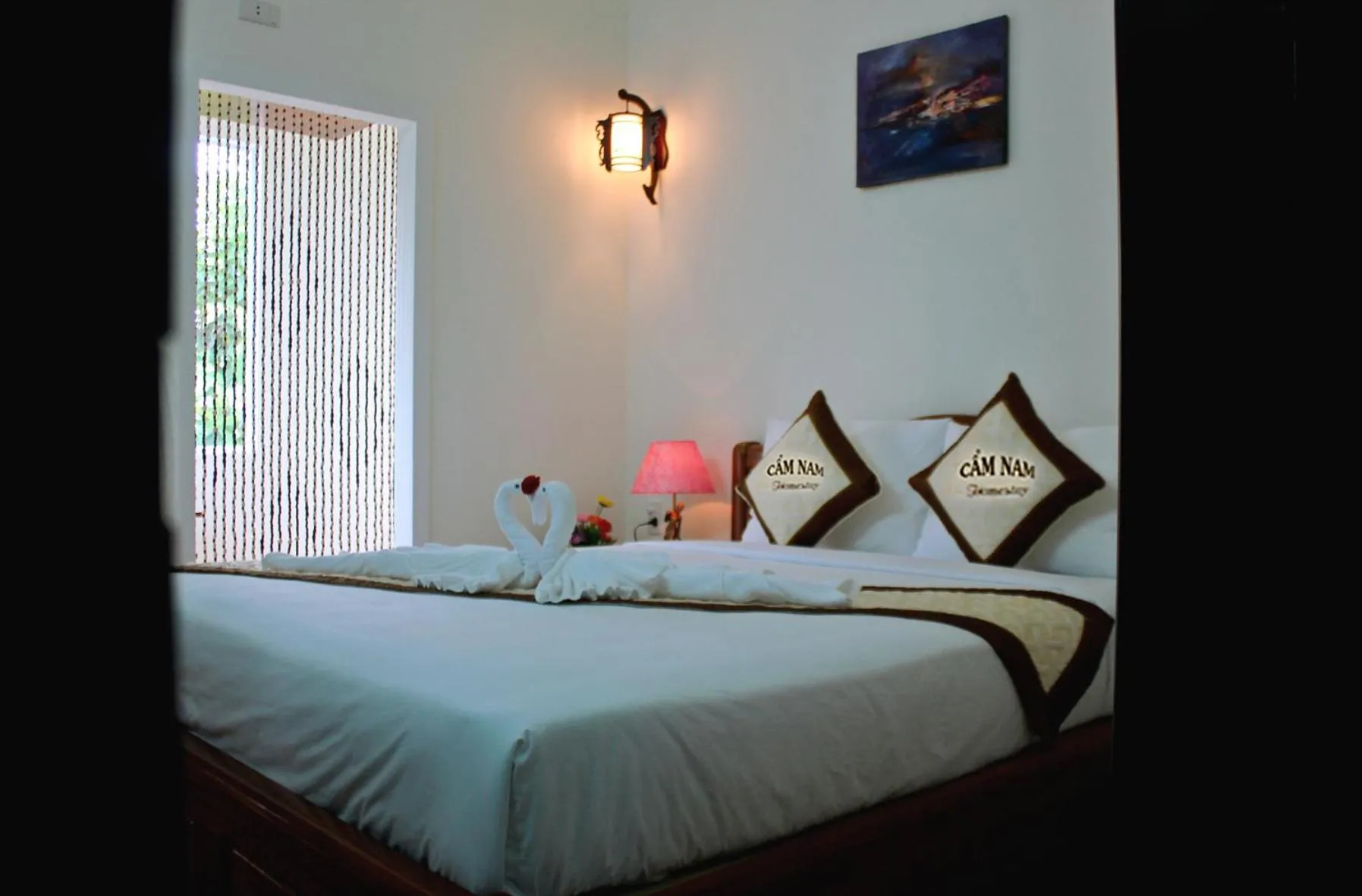 Bed in Cam Nam Homestay