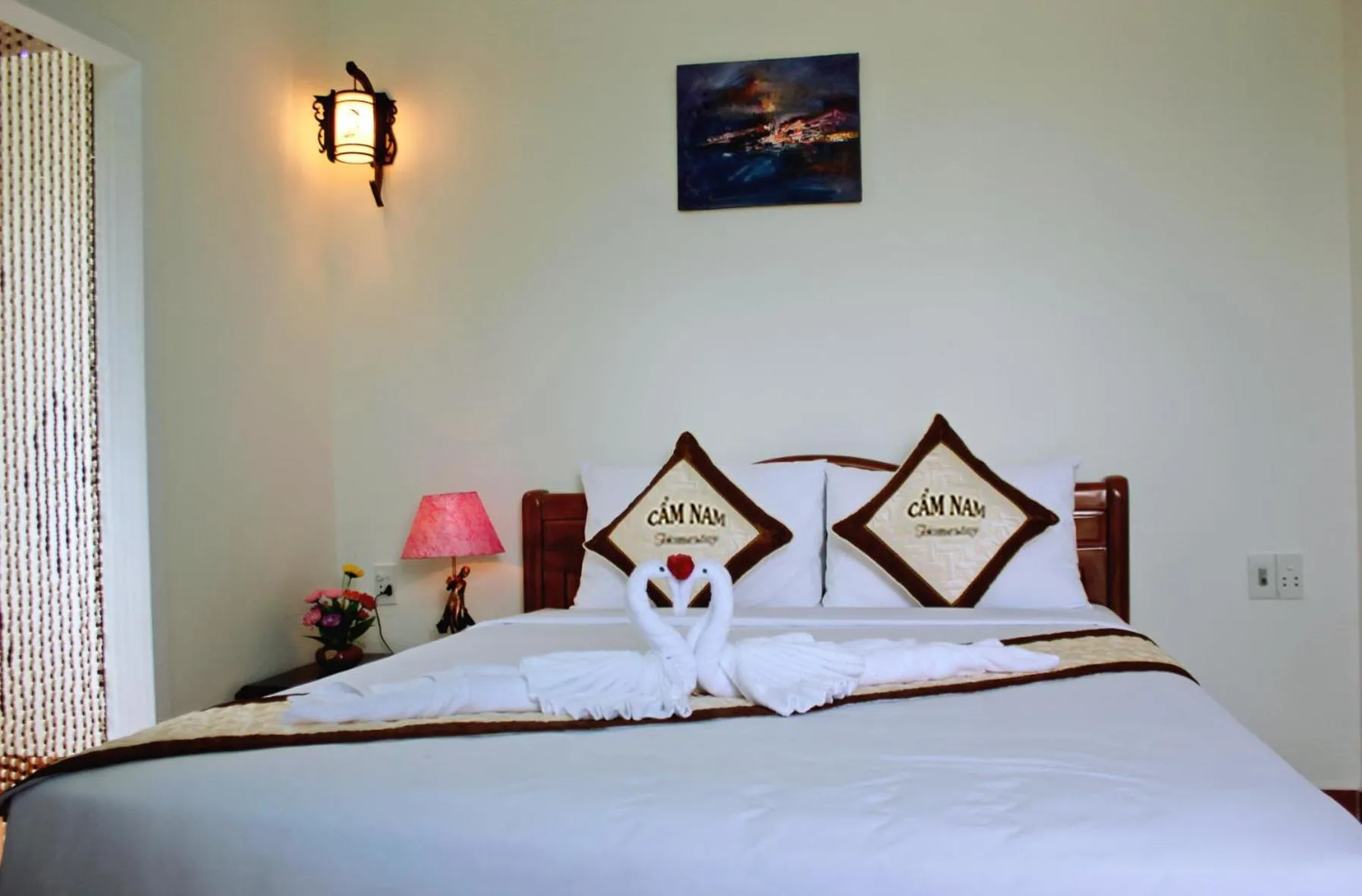 Bedroom, Bed in Cam Nam Homestay