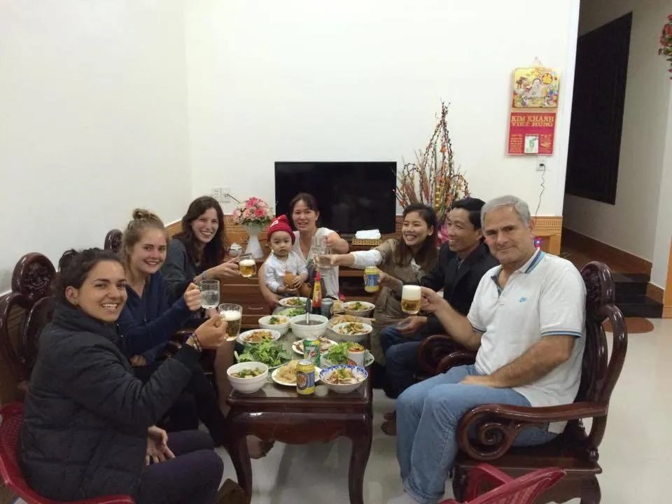 Lobby or reception in Cam Nam Homestay