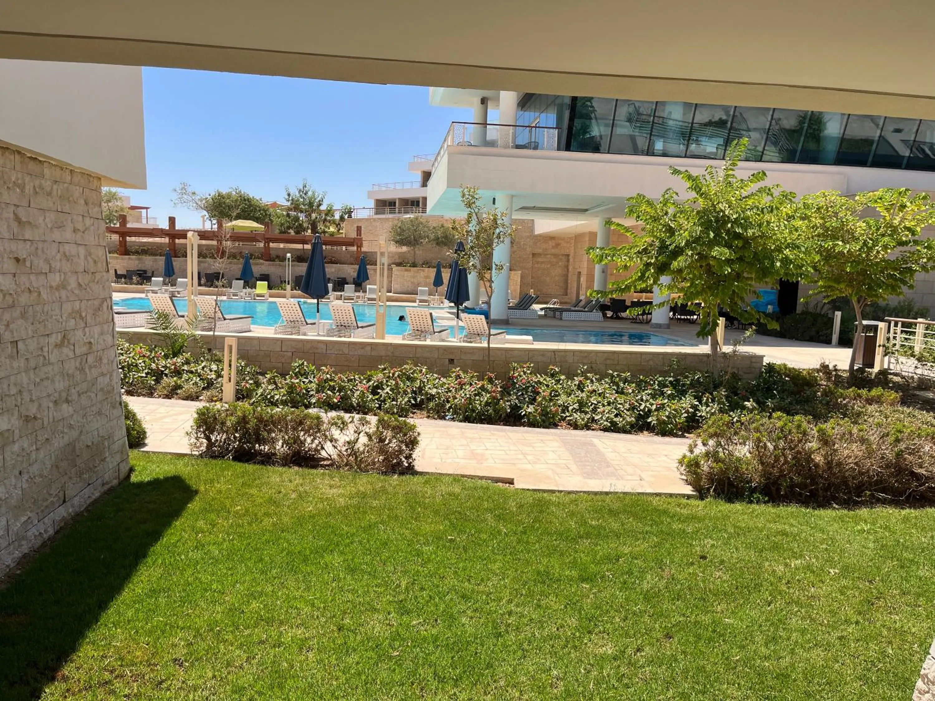 Garden view in Tolip Resort El Galala Heights