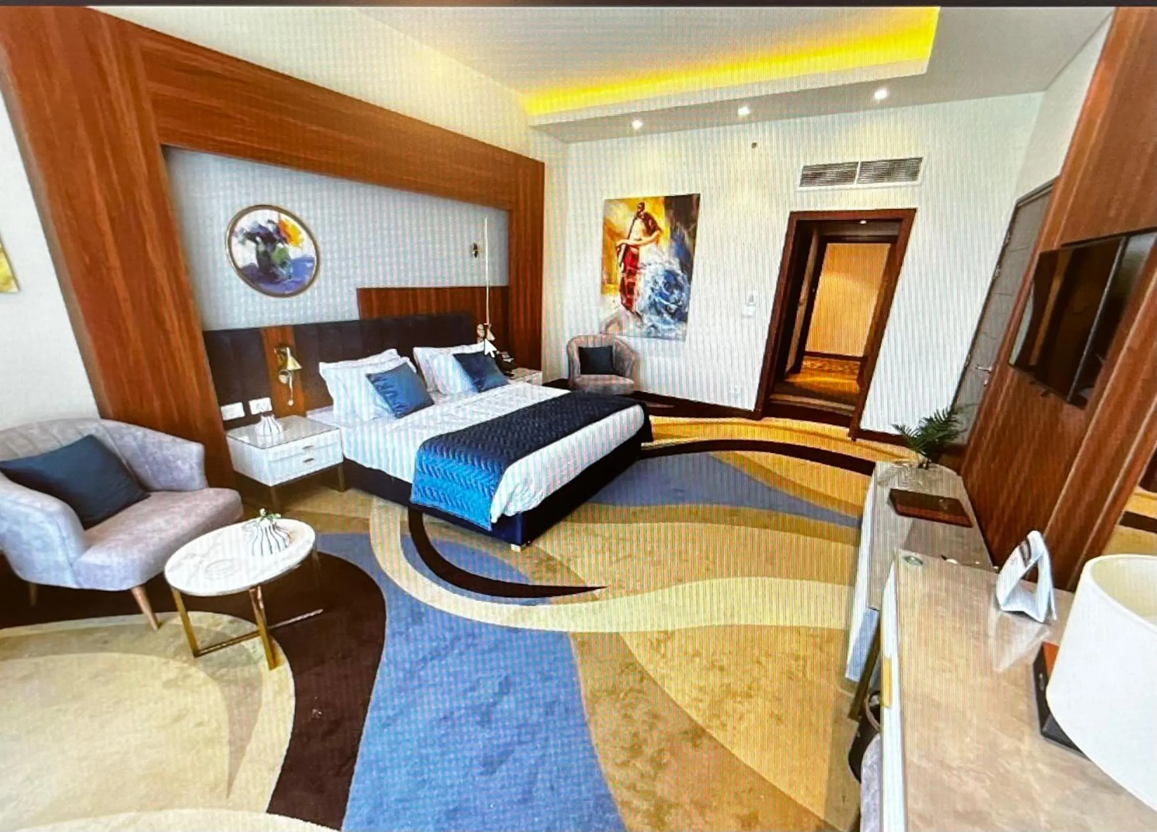 Bedroom, Bed in Tolip Resort El Galala Heights