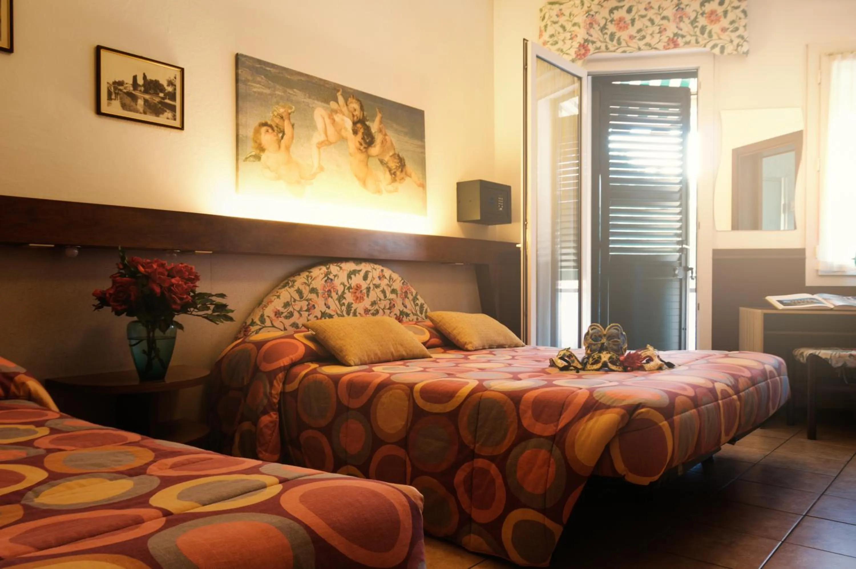 Bedroom, Bed in Hotel Roma