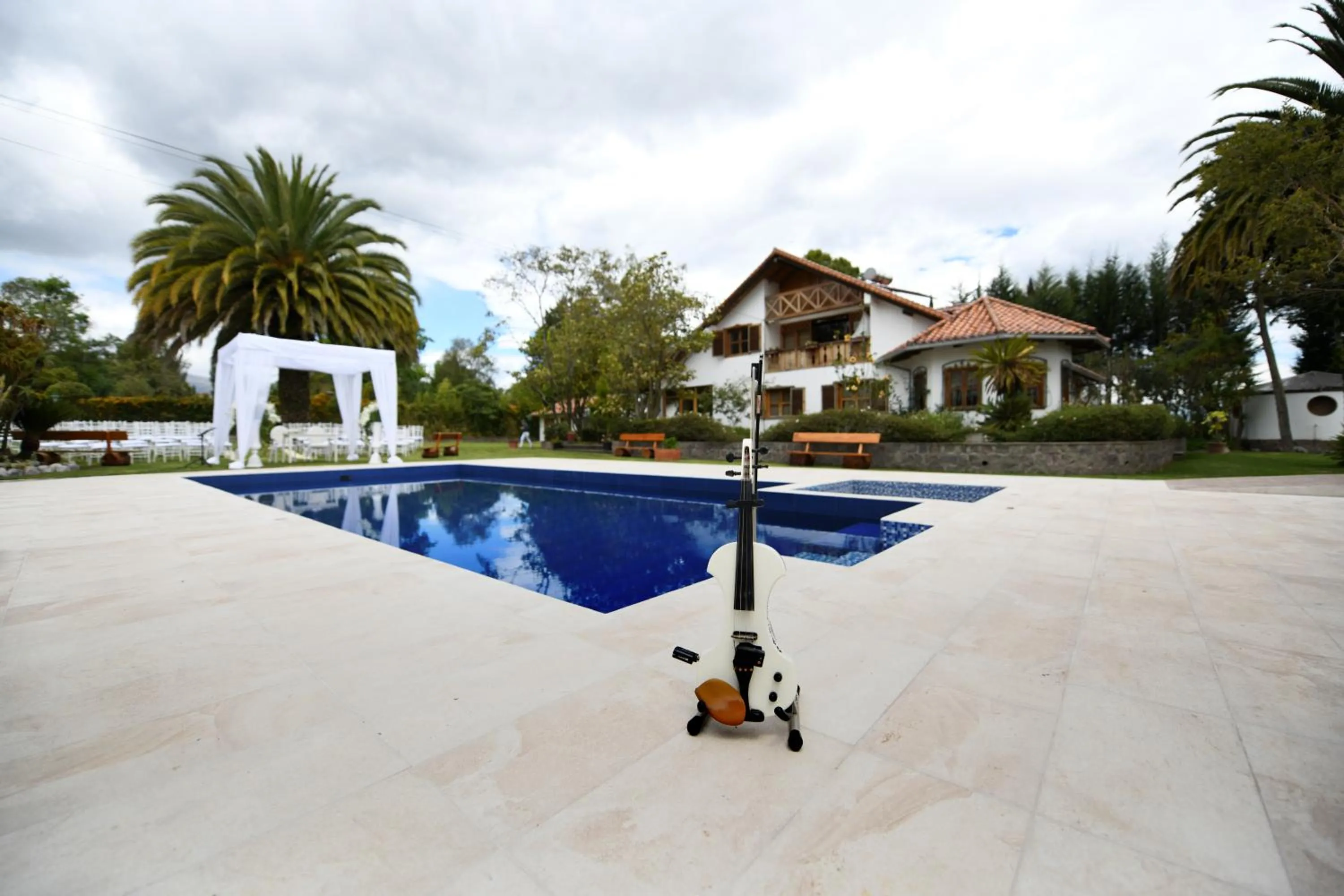 Swimming pool in Quinta La Constanza