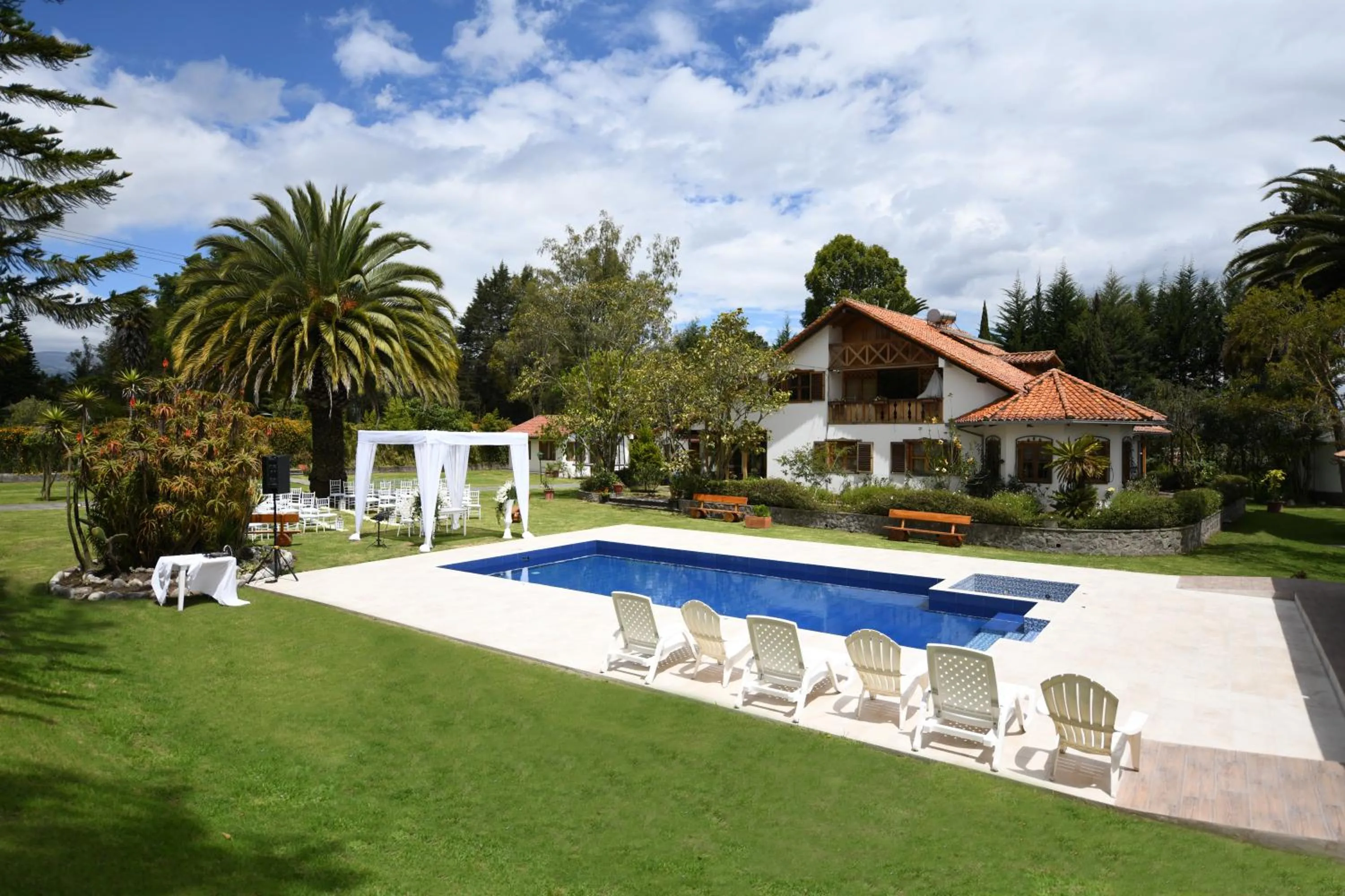 Swimming pool in Quinta La Constanza