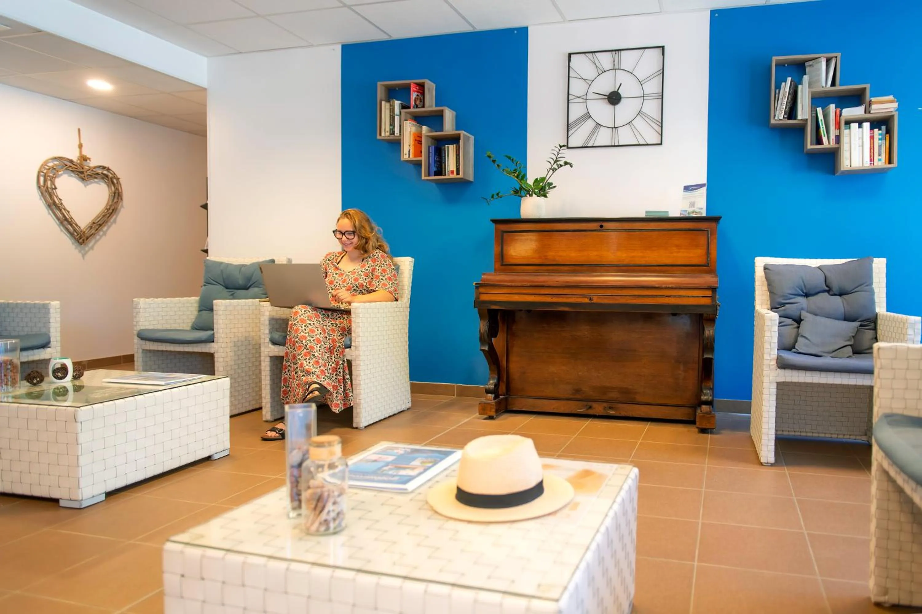 Lobby or reception in Goélia Les 7 Iles