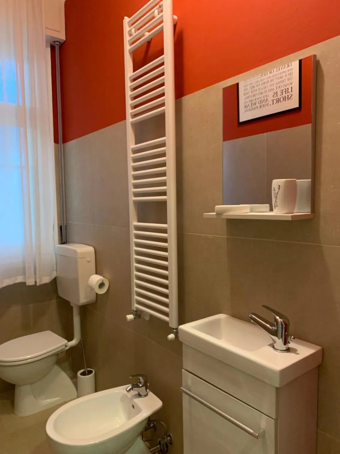 Toilet in Apartment Hotel Marchesini