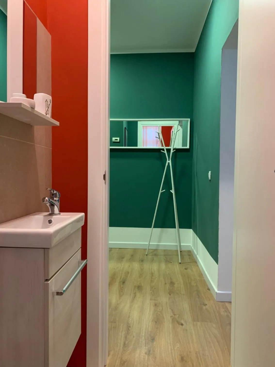 Bathroom in Apartment Hotel Marchesini