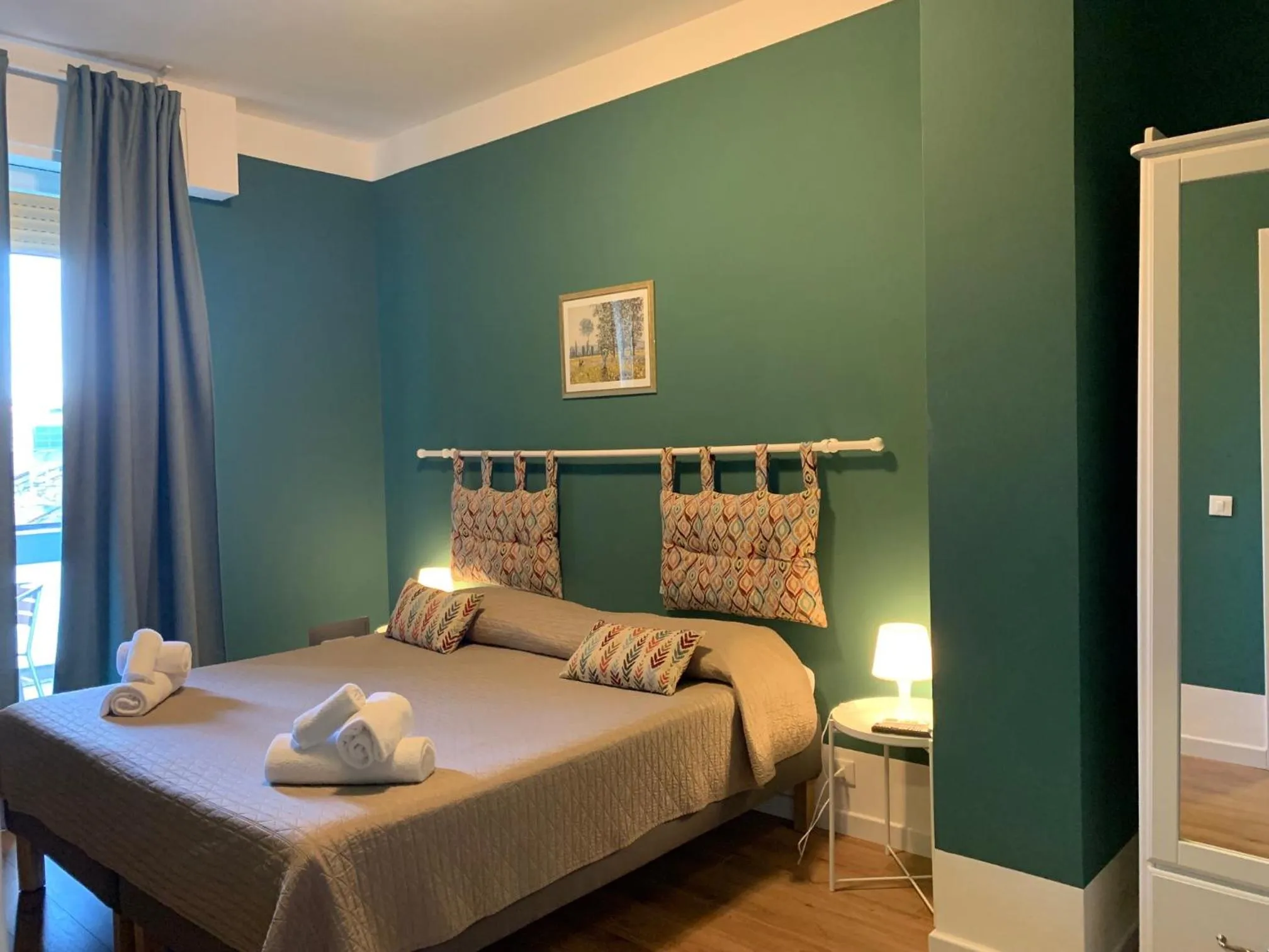 Bed in Apartment Hotel Marchesini