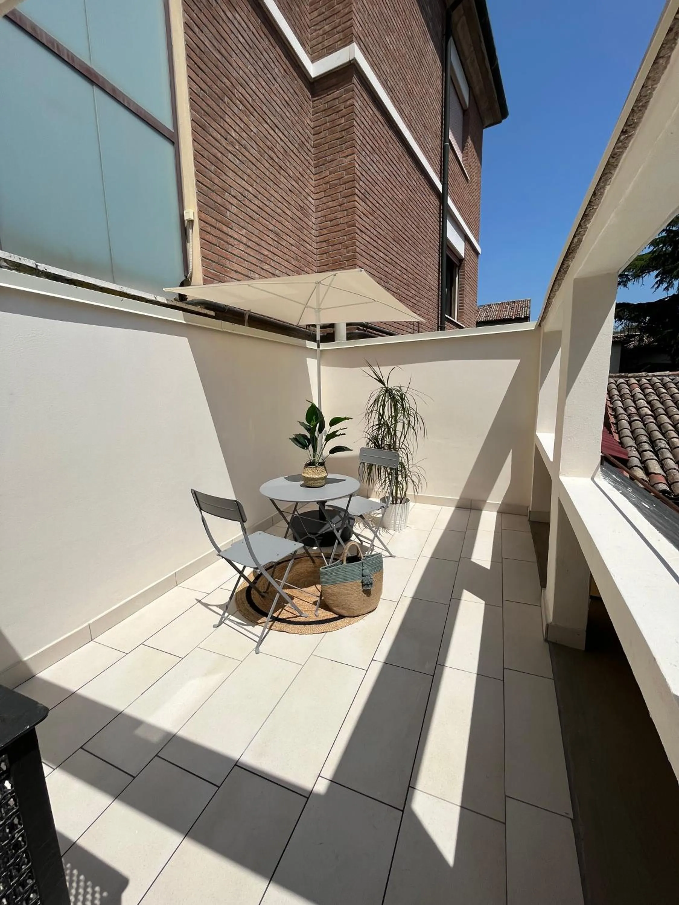 Balcony/Terrace in Apartment Hotel Marchesini