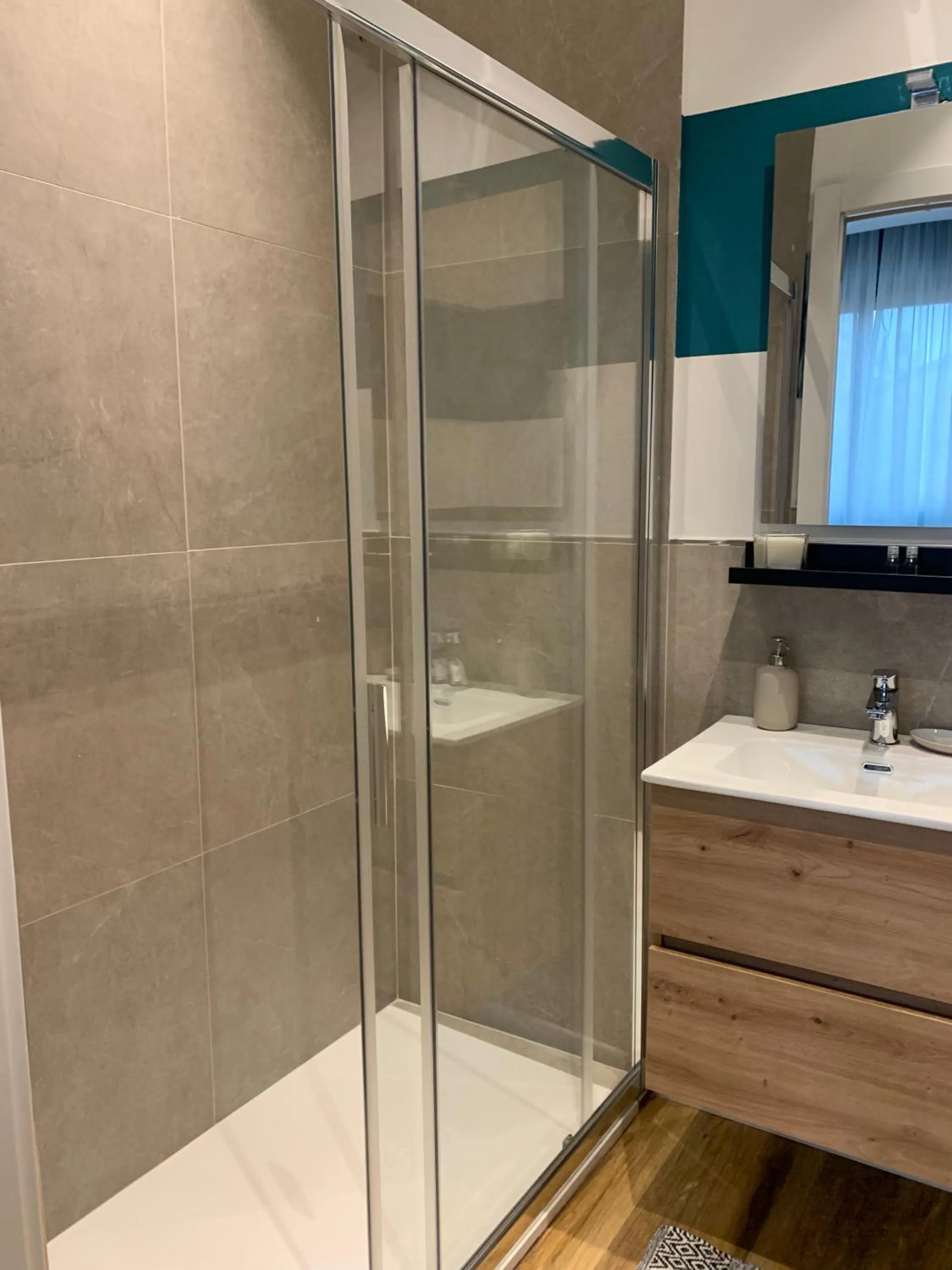 Bathroom in Apartment Hotel Marchesini