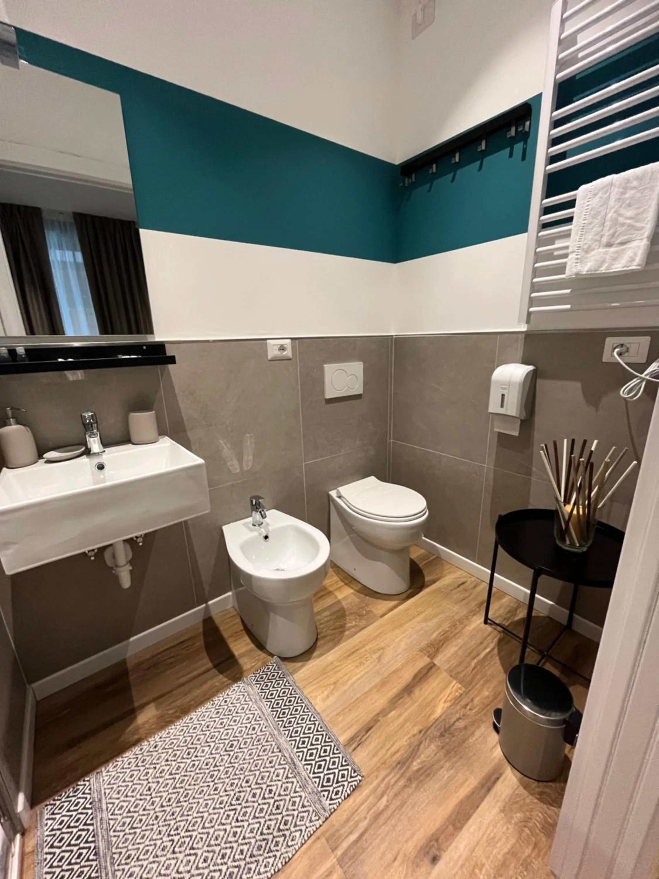 Shower in Apartment Hotel Marchesini