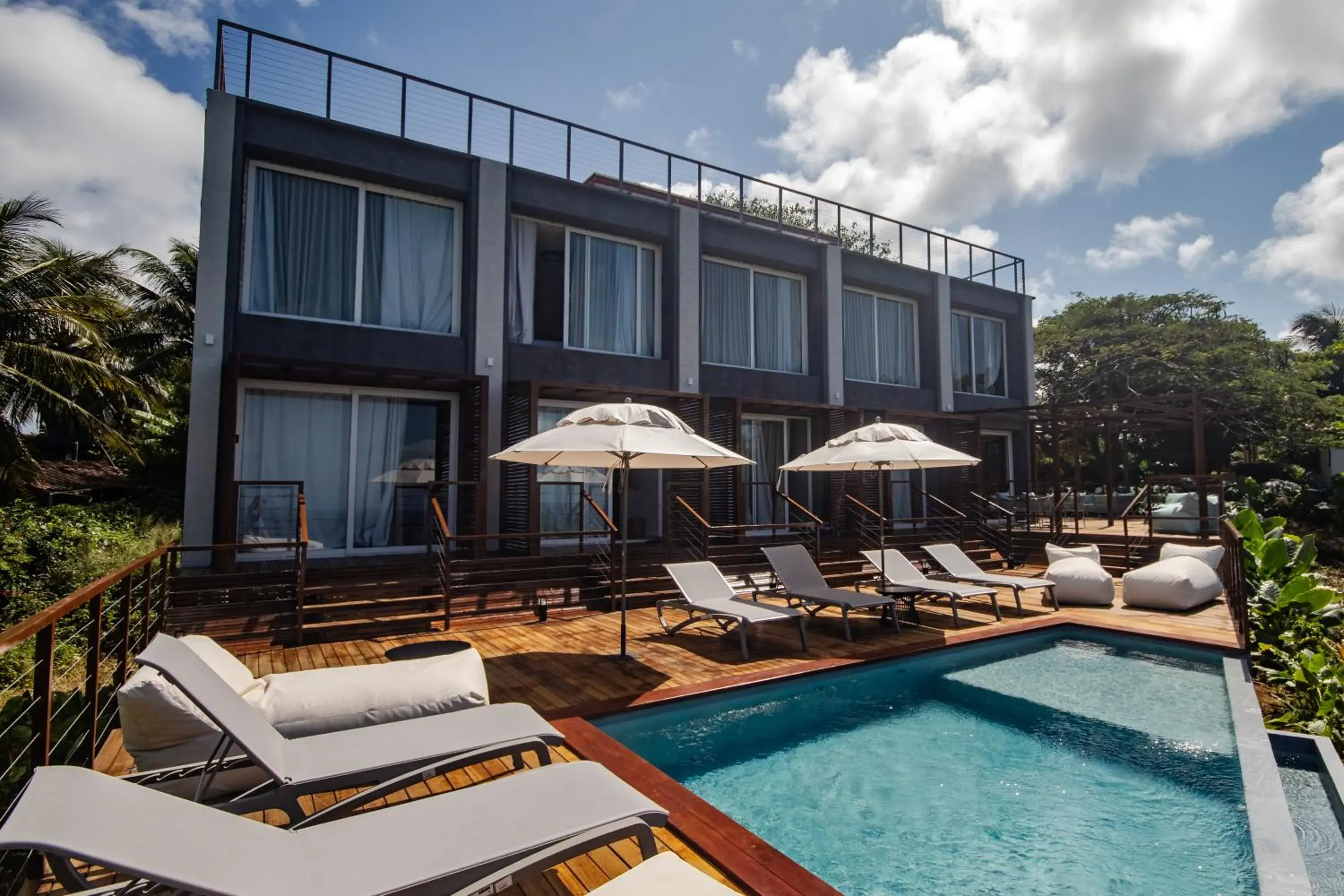 Deluxe Triple Room with Sea View in Pousada Grega Noronha Deluxe Triple Room with Sea View in Pousada Grega Noronha